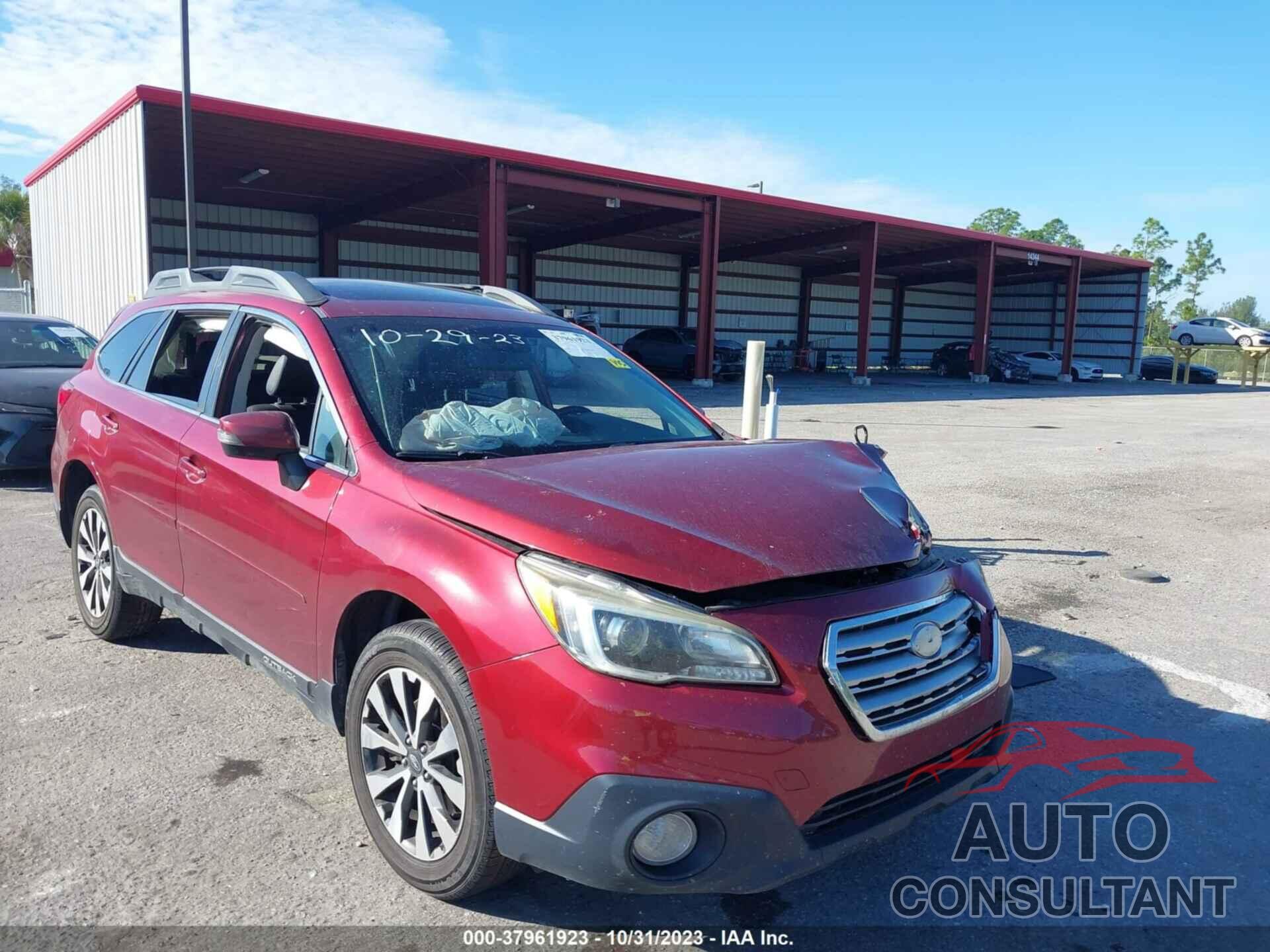 SUBARU OUTBACK 2015 - 4S4BSENC8F3249829