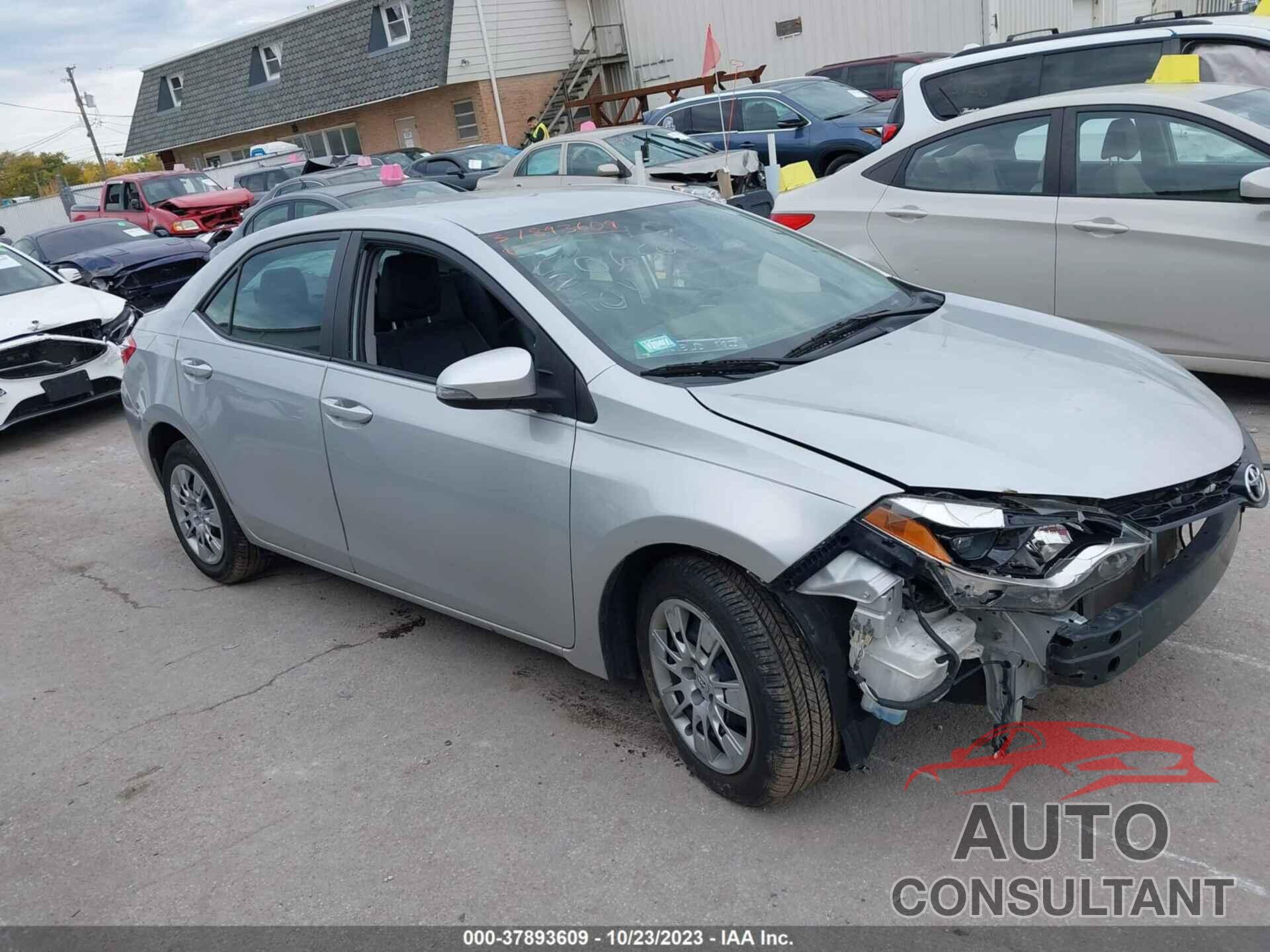 TOYOTA COROLLA 2016 - 2T1BURHE8GC484453