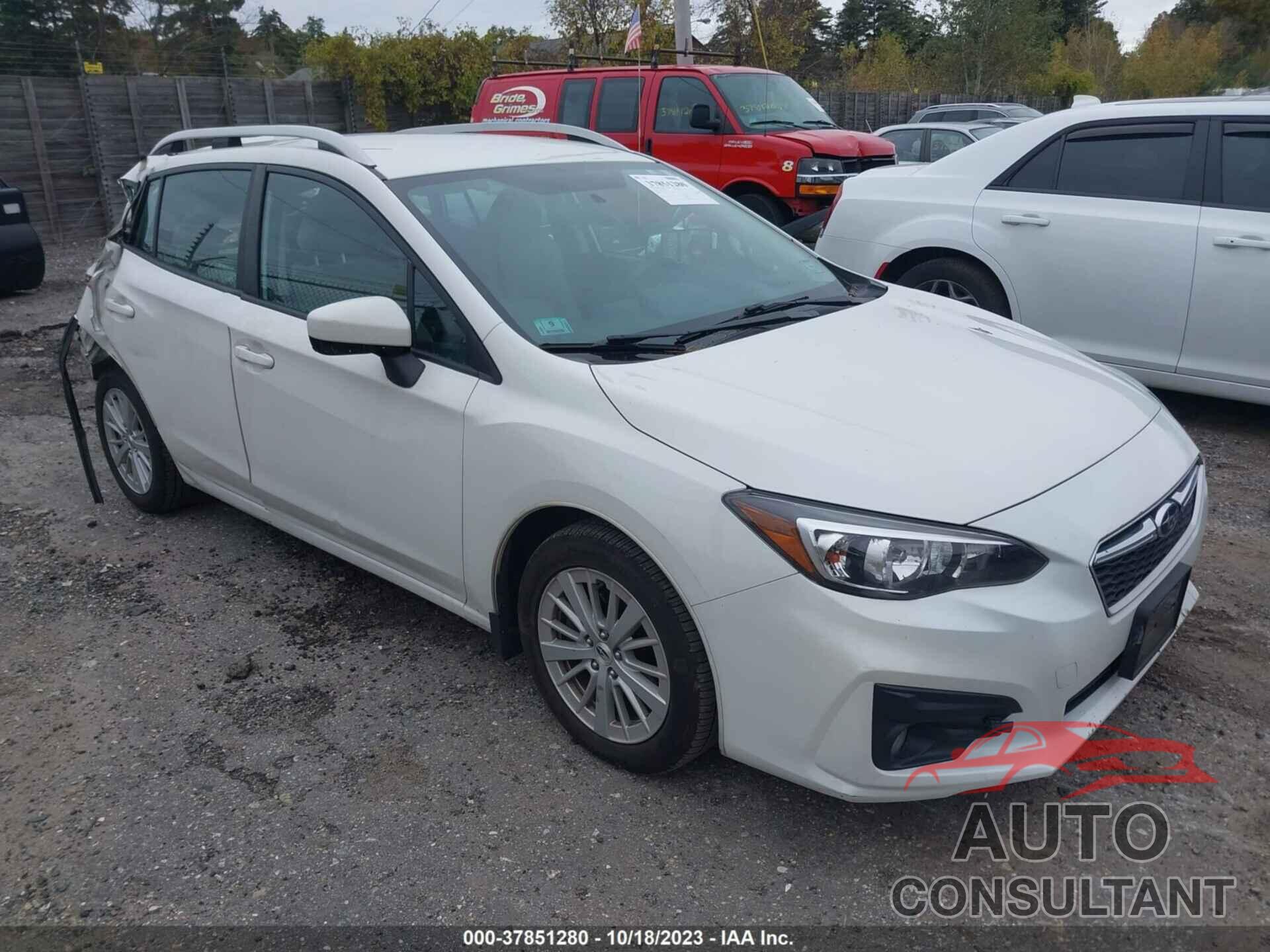 SUBARU IMPREZA 2018 - 4S3GTAB64J3727252