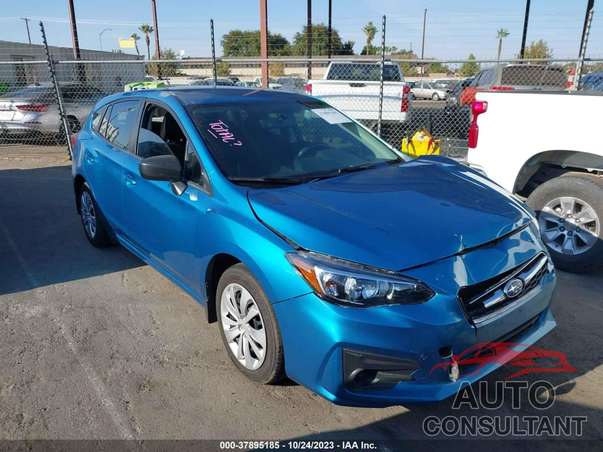 SUBARU IMPREZA 2018 - 4S3GTAA60J3717075