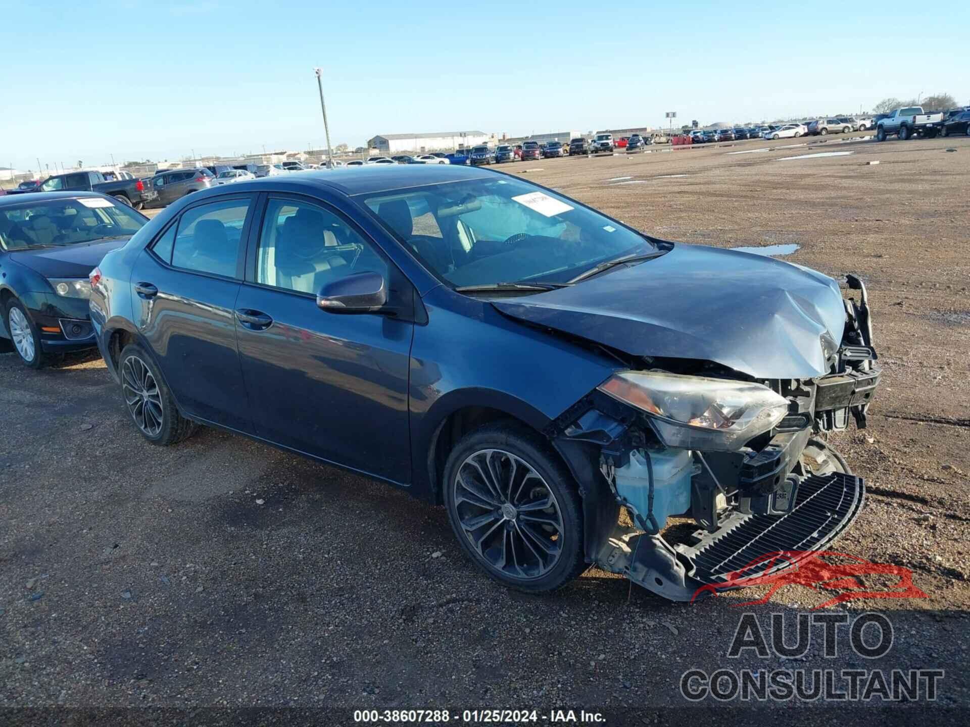 TOYOTA COROLLA 2016 - 5YFBURHE8GP501252