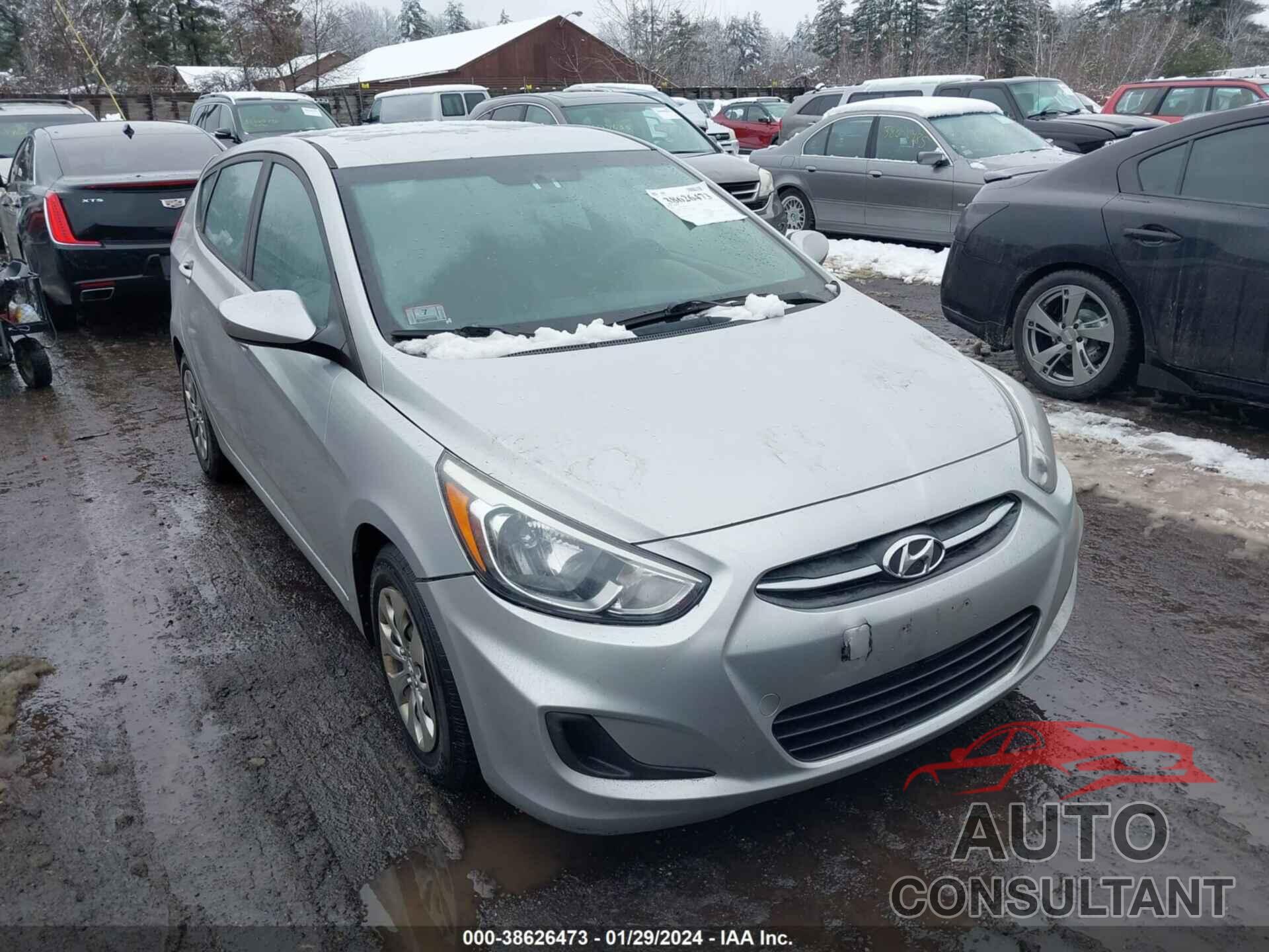 HYUNDAI ACCENT 2016 - KMHCT5AE0GU273725