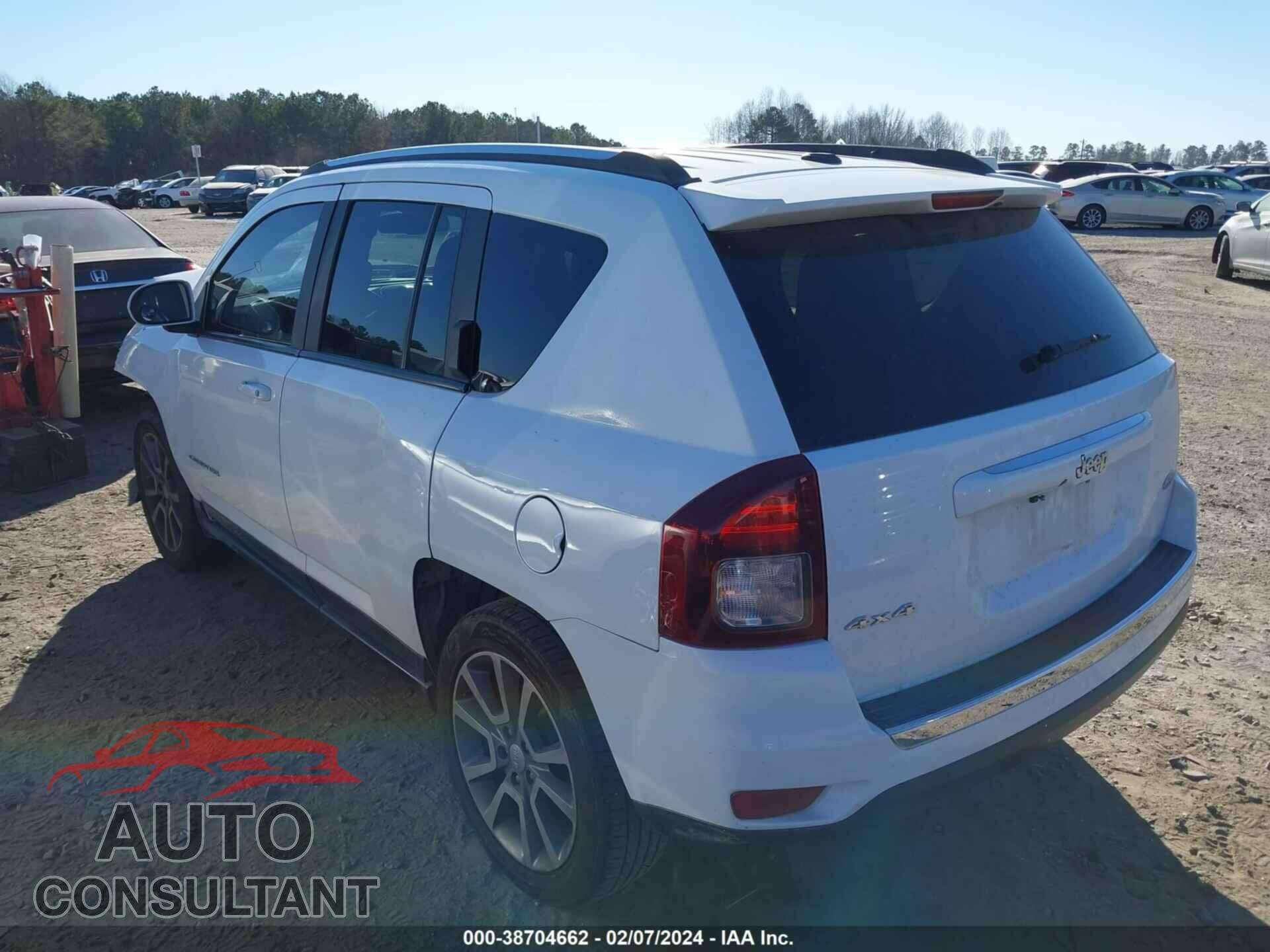 JEEP COMPASS 2017 - 1C4NJDEB5HD190175