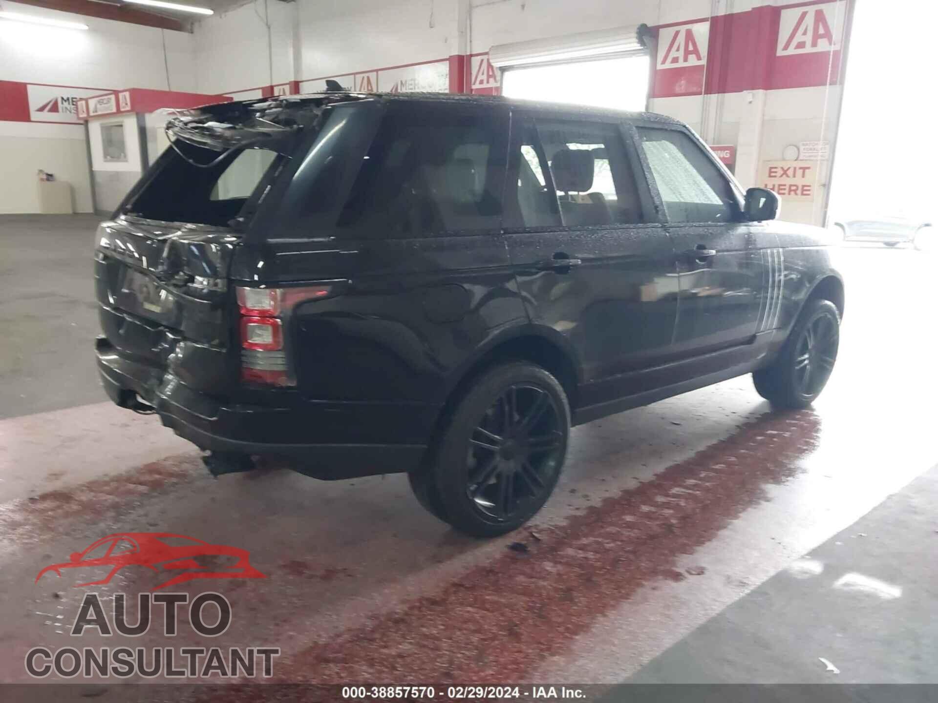 LAND ROVER RANGE ROVER 2016 - SALGS2KF1GA317269