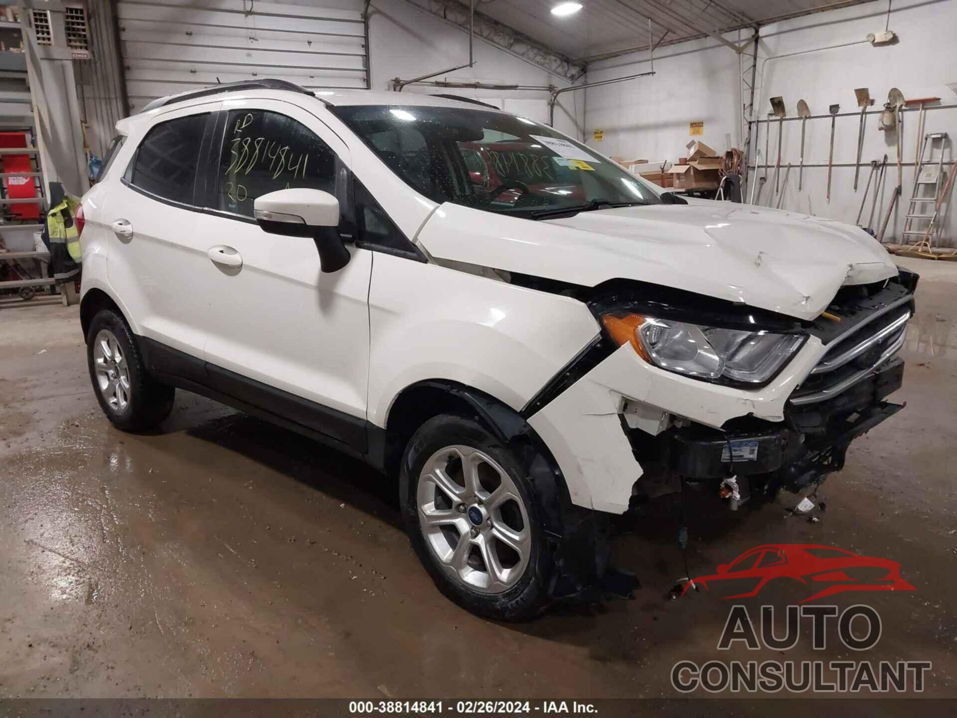 FORD ECOSPORT 2020 - MAJ6S3GL5LC332174