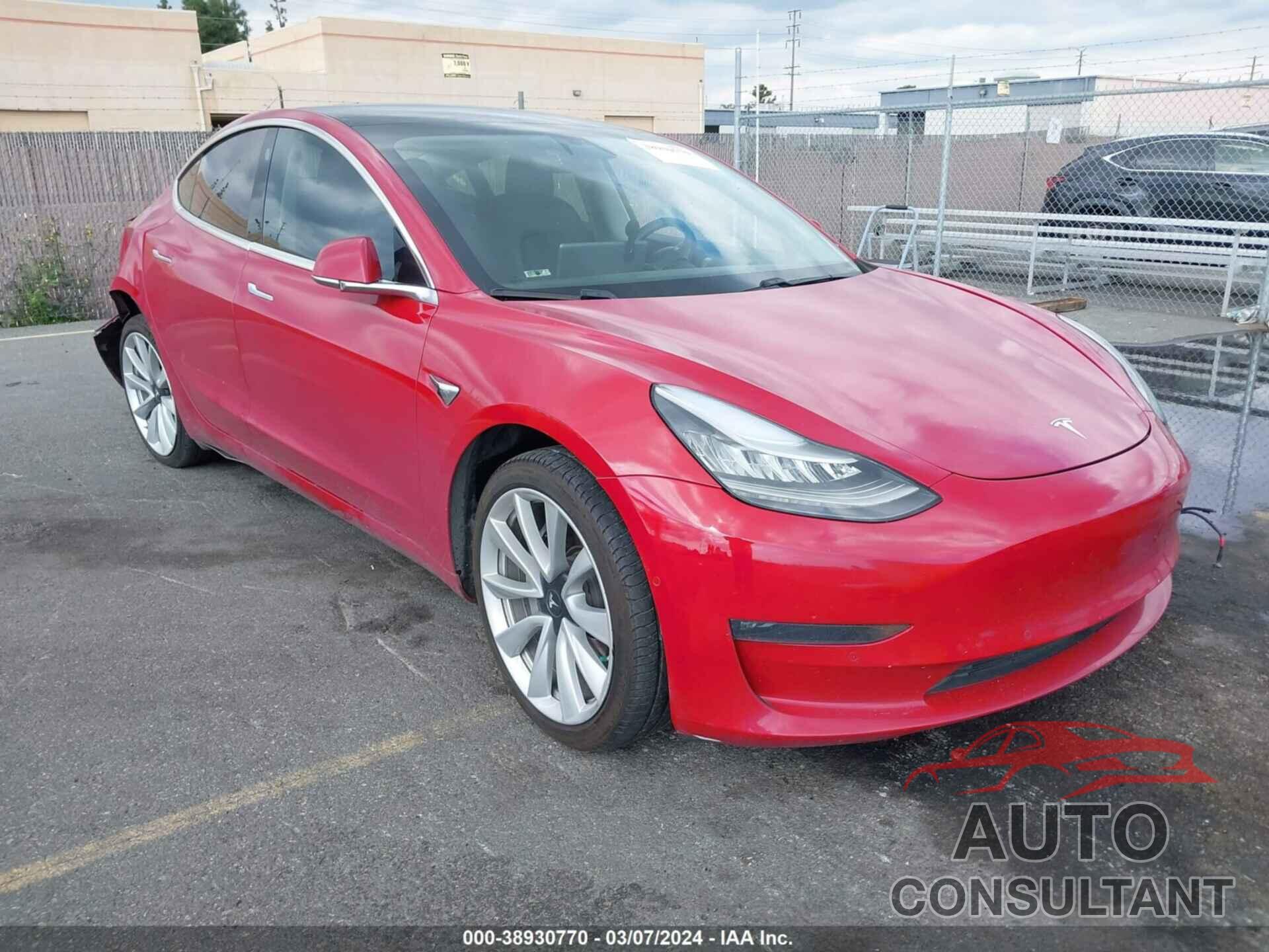 TESLA MODEL 3 2018 - 5YJ3E1EA8JF035796