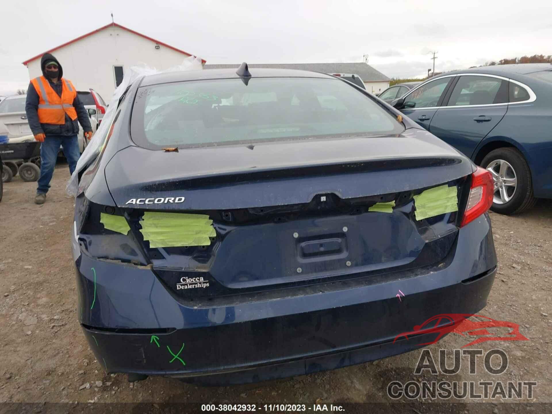 HONDA ACCORD 2019 - 1HGCV1F11KA068052