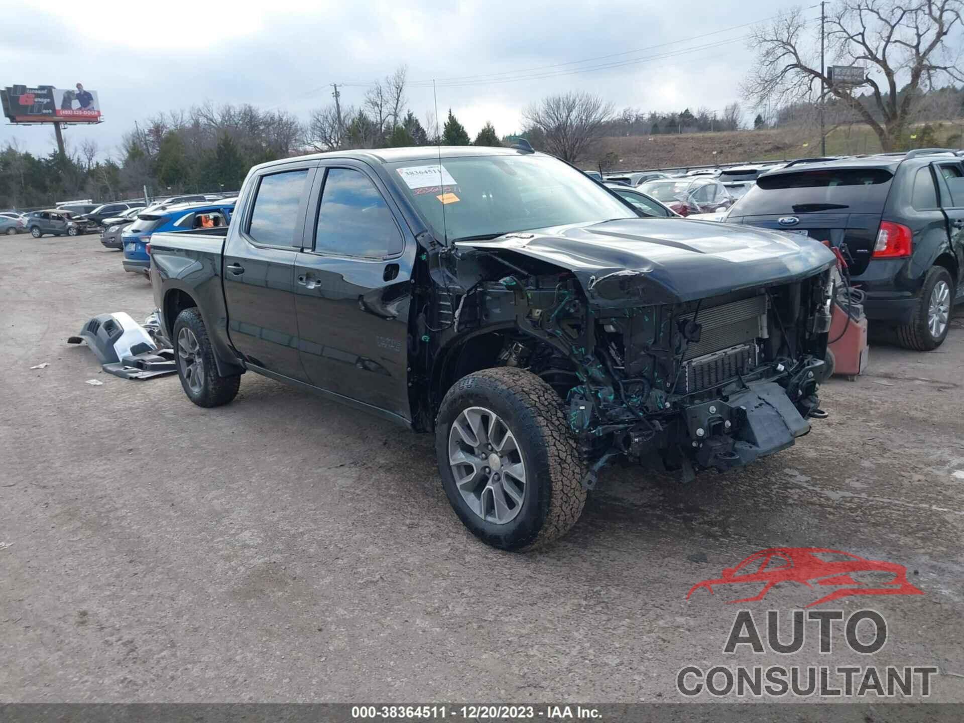 CHEVROLET SILVERADO 1500 2021 - 1GCUYDET7MZ327890