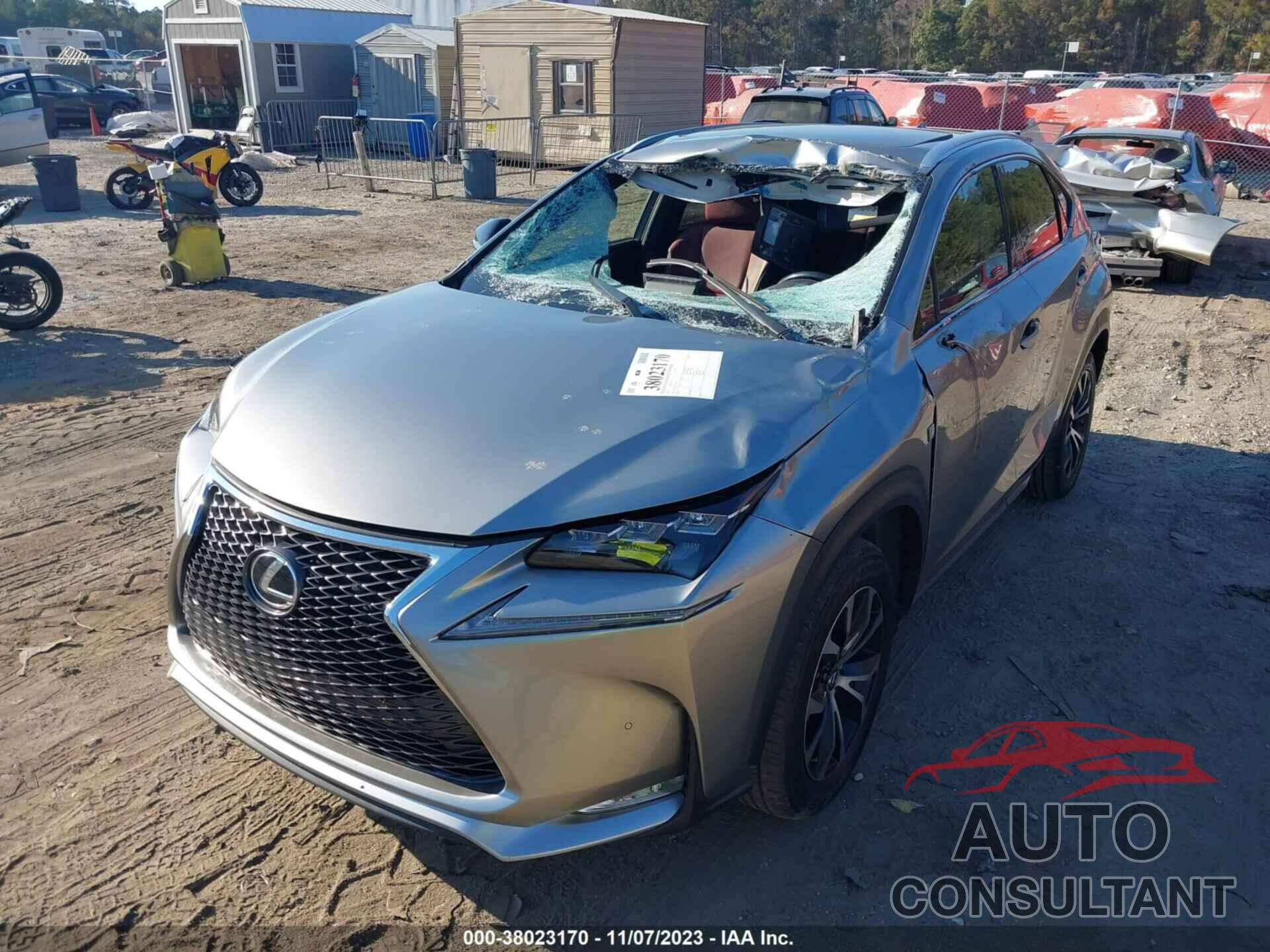 LEXUS NX 200T 2016 - JTJBARBZ7G2063744