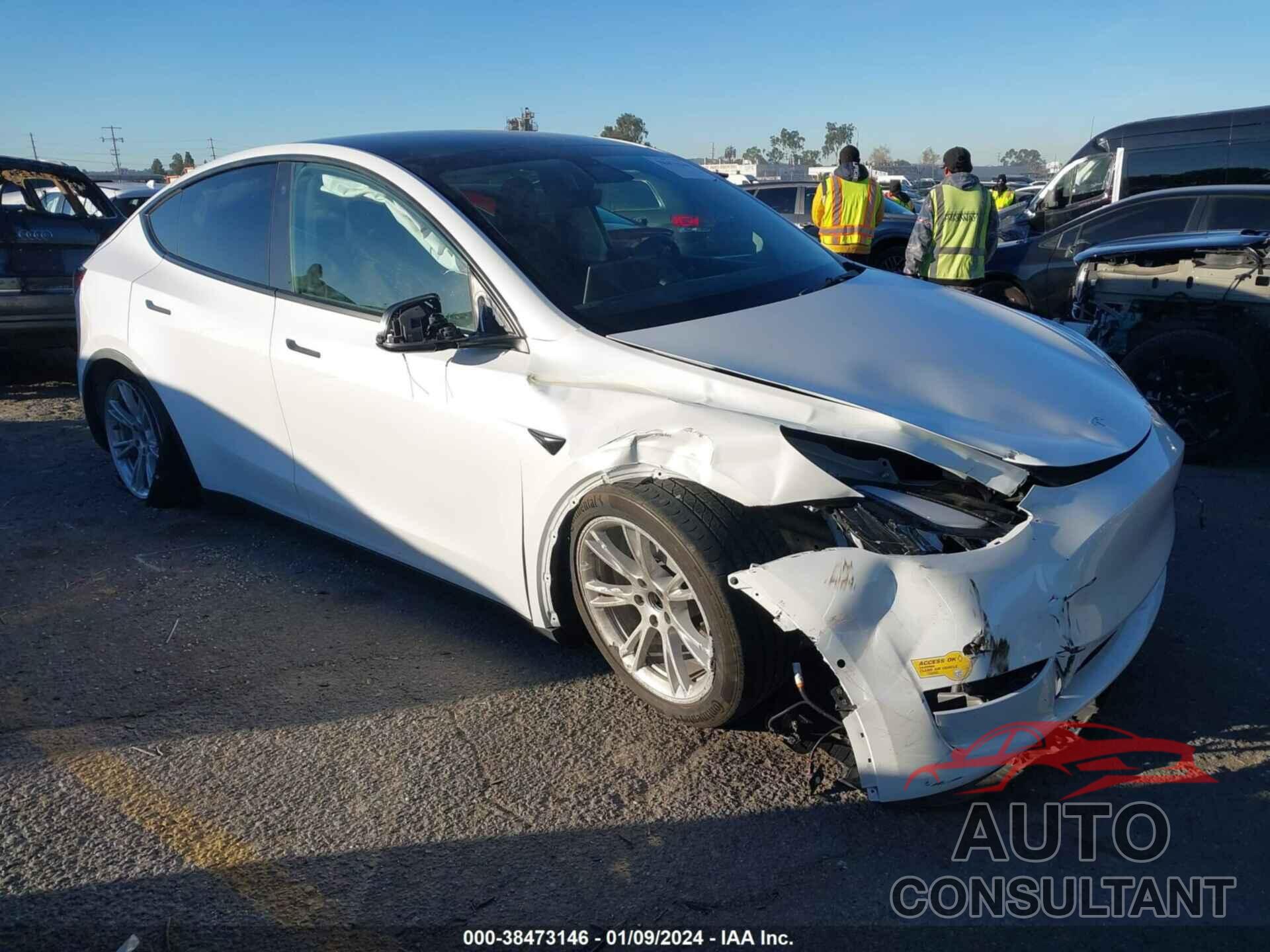 TESLA MODEL Y 2021 - 5YJYGDED9MF173489