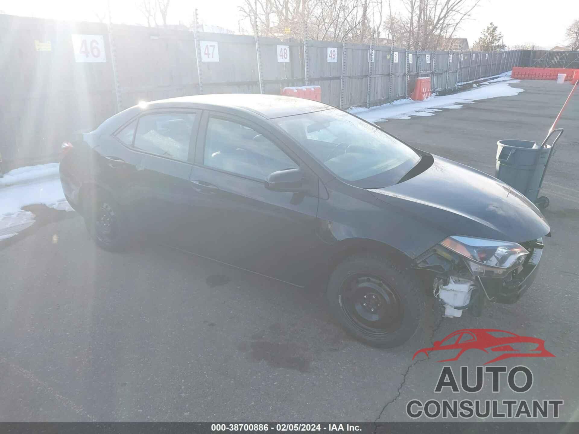 TOYOTA COROLLA 2016 - 2T1BURHE1GC603427