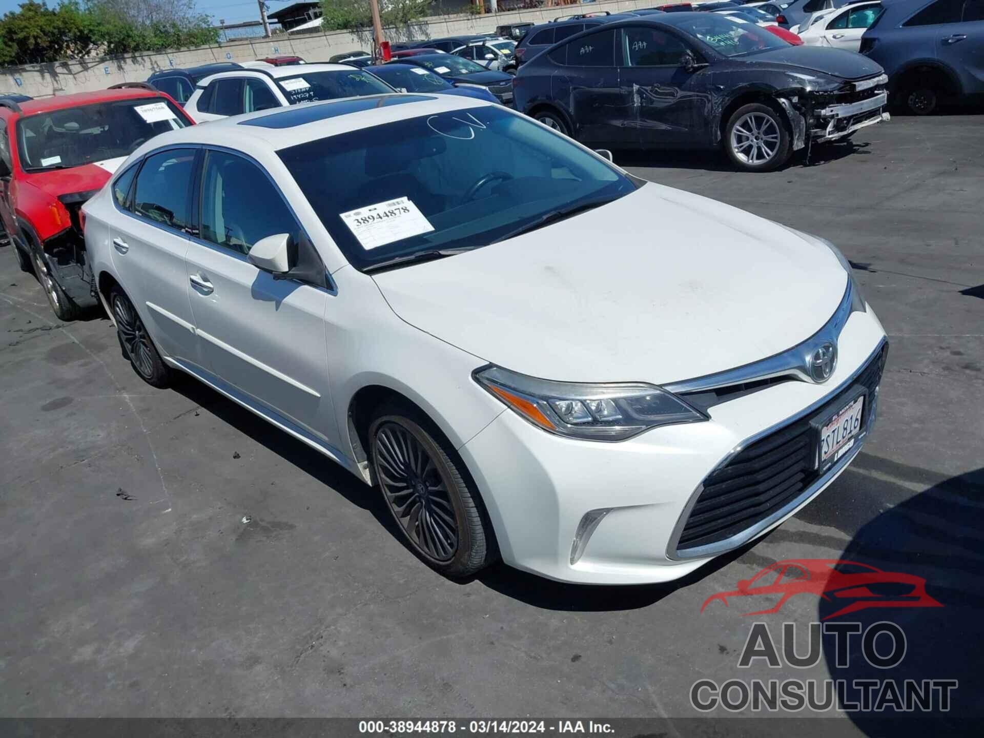 TOYOTA AVALON 2016 - 4T1BK1EB8GU210492