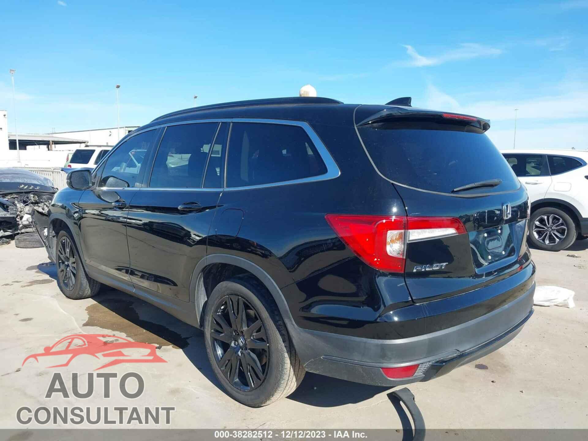 HONDA PILOT 2021 - 5FNYF5H21MB019975