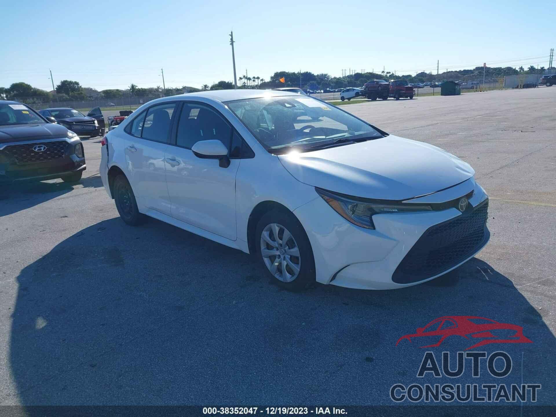 TOYOTA COROLLA 2020 - JTDEPRAEXLJ105451