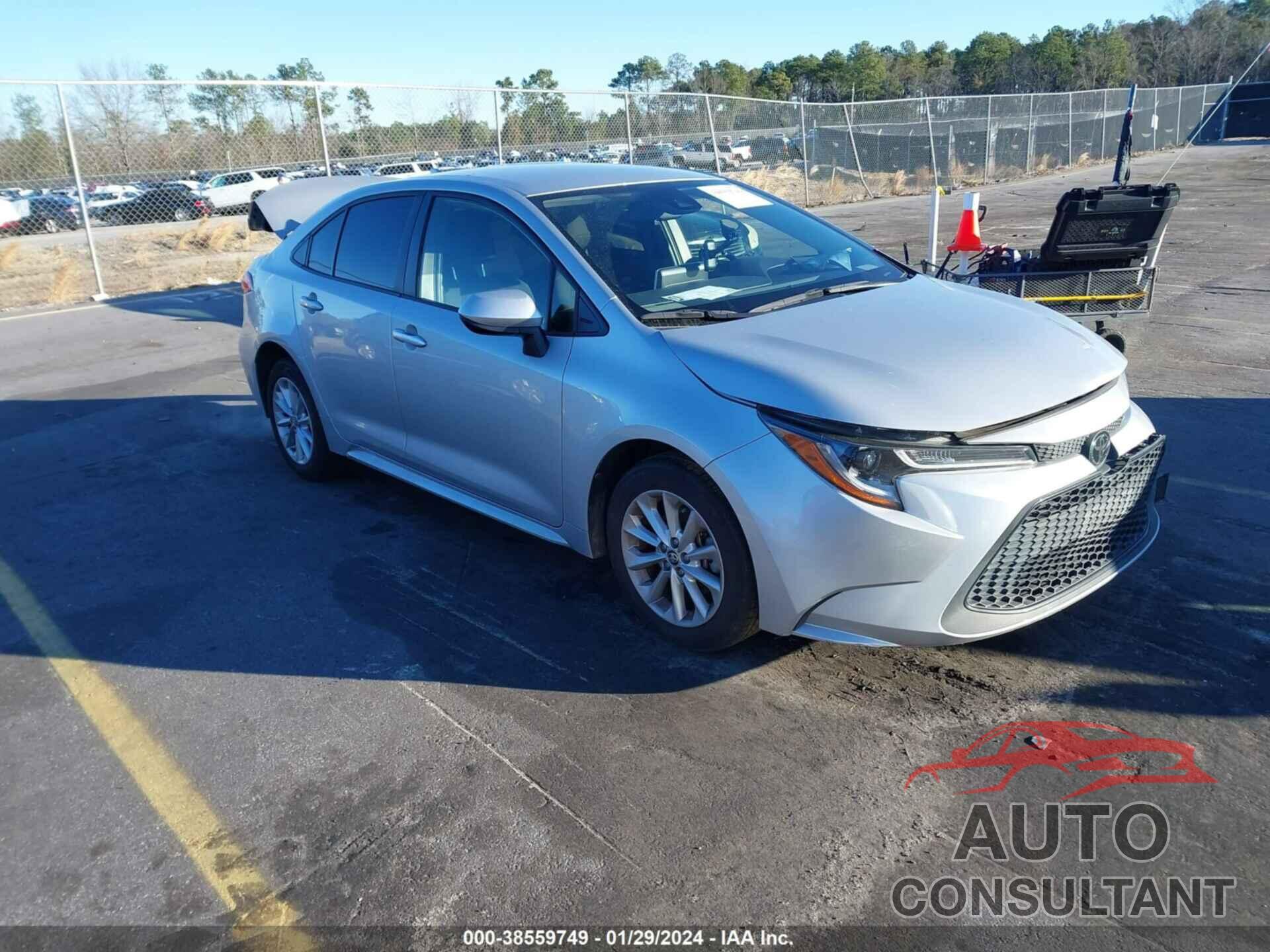 TOYOTA COROLLA 2021 - JTDVPMAE2MJ129876