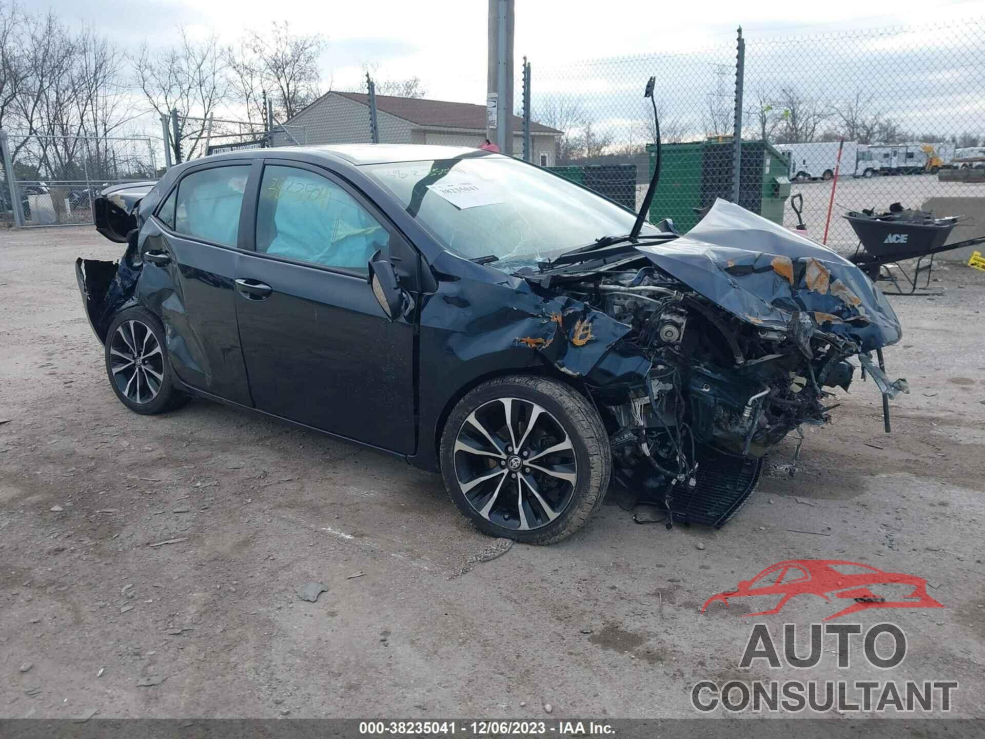 TOYOTA COROLLA 2018 - 2T1BURHE0JC964008
