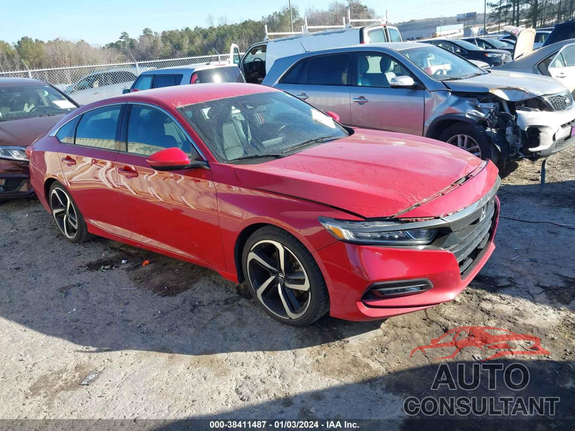 HONDA ACCORD 2018 - 1HGCV1F36JA177686