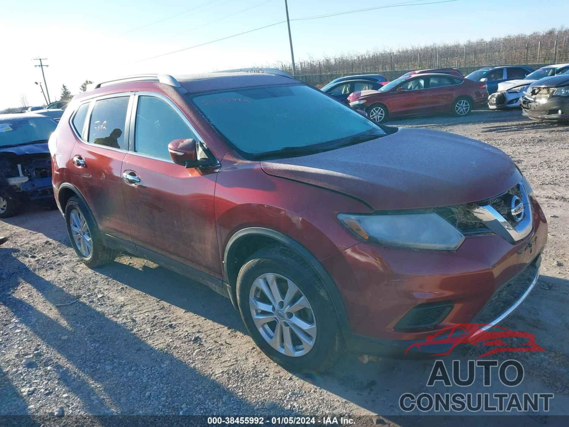 NISSAN ROGUE 2015 - 5N1AT2MV9FC823199