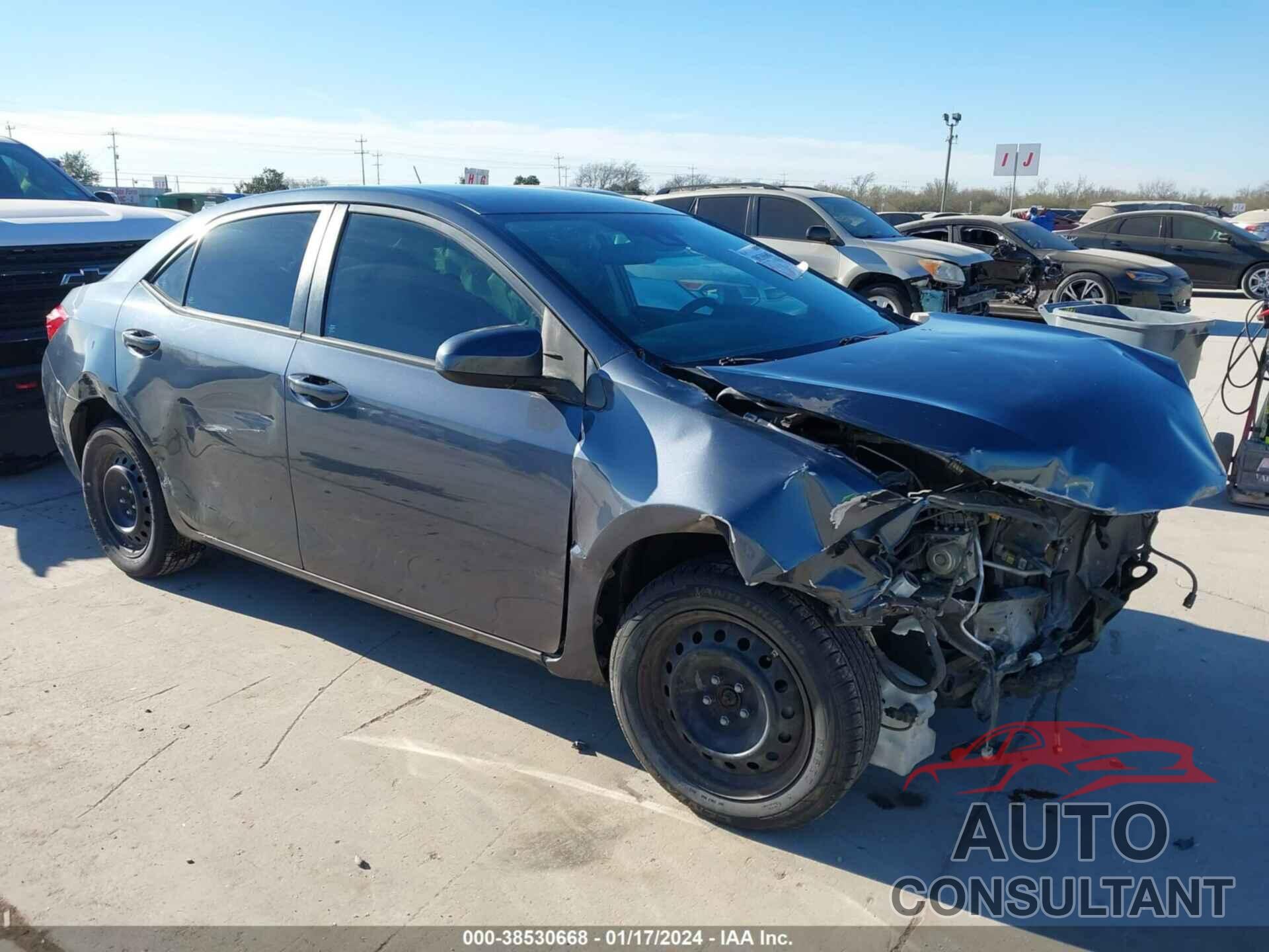 TOYOTA COROLLA 2017 - 5YFBURHE3HP717706