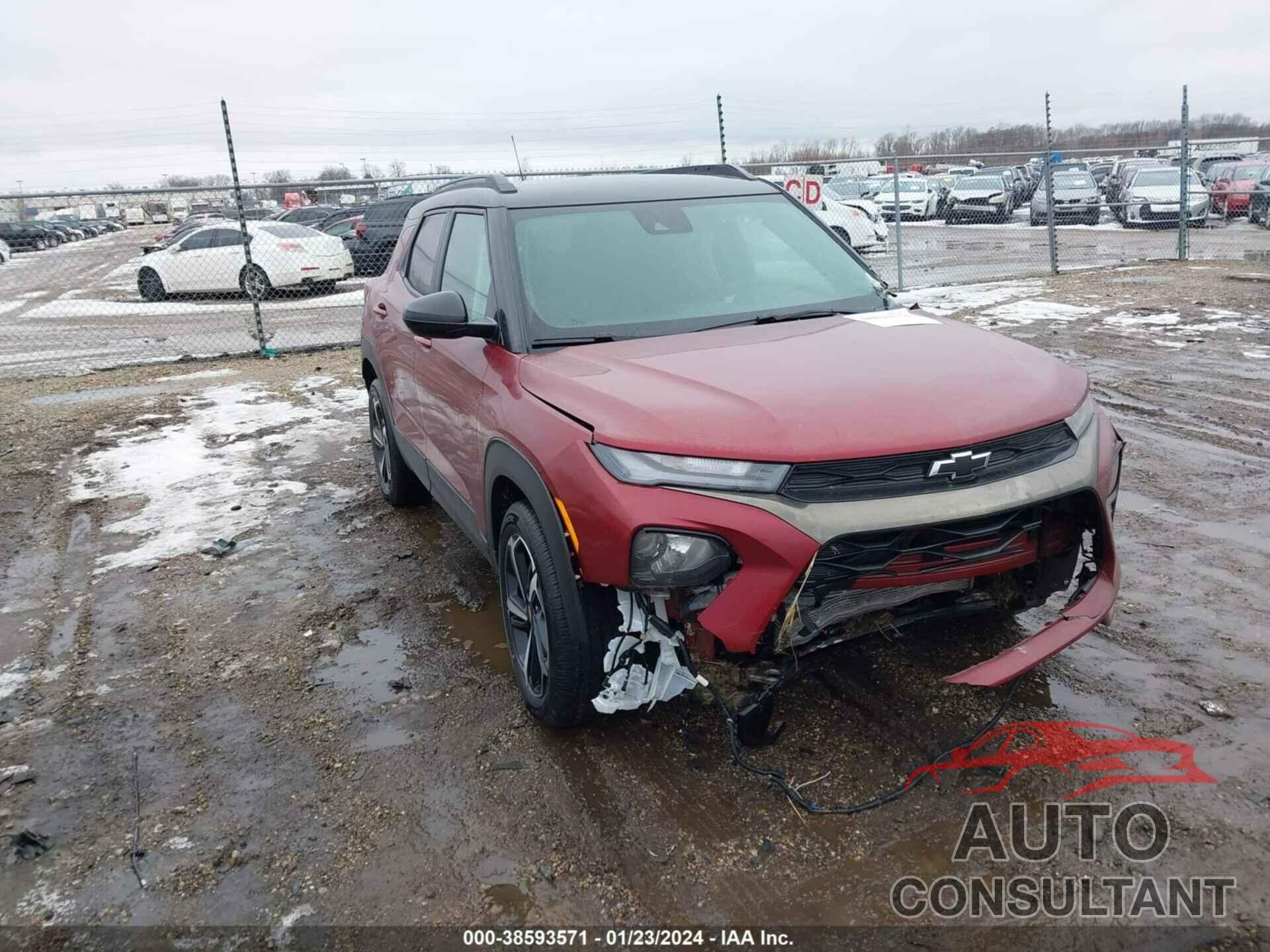 CHEVROLET TRAILBLAZER 2022 - KL79MTSL0NB104890