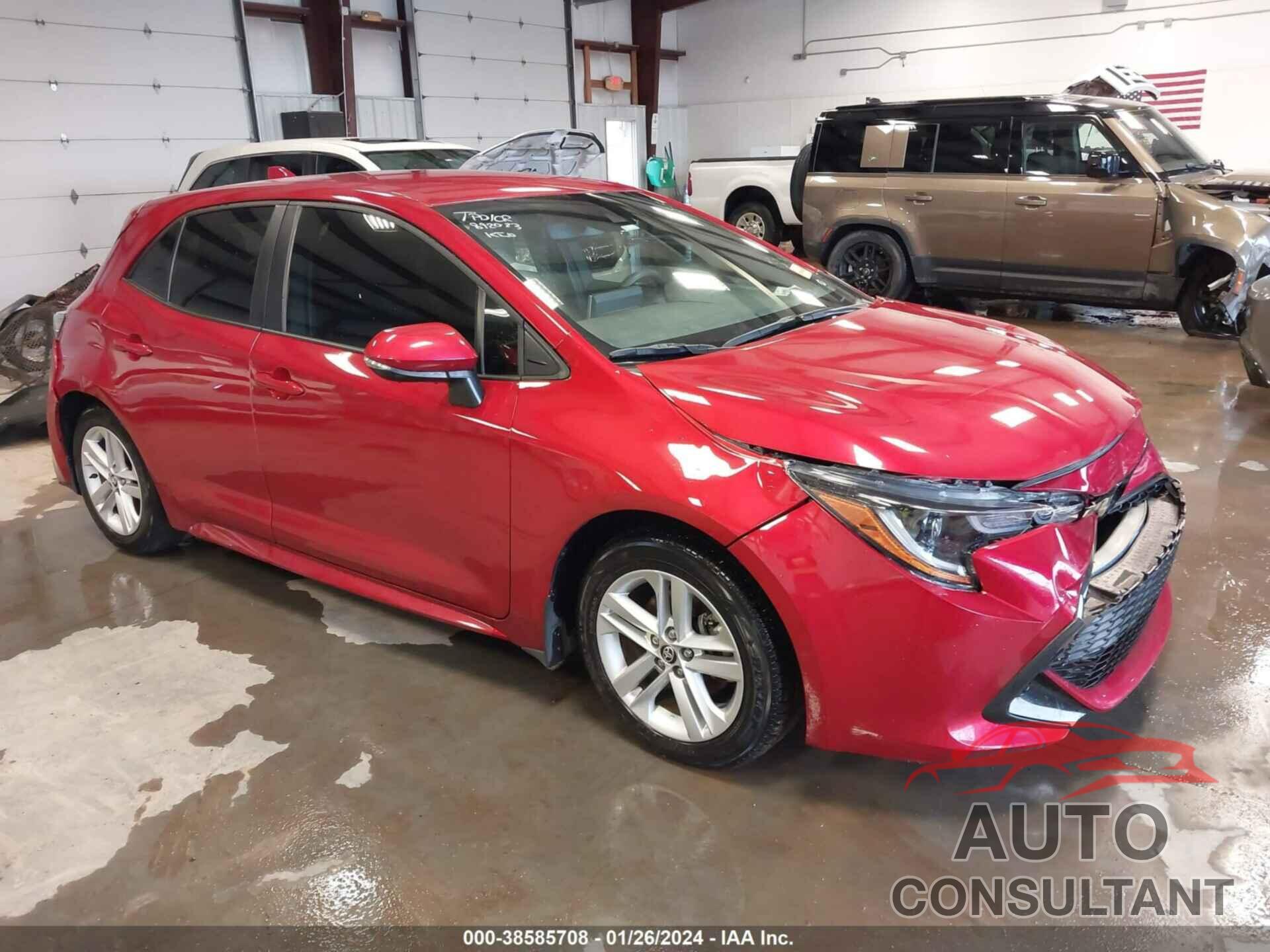 TOYOTA COROLLA 2022 - JTND4MBE9N3174091