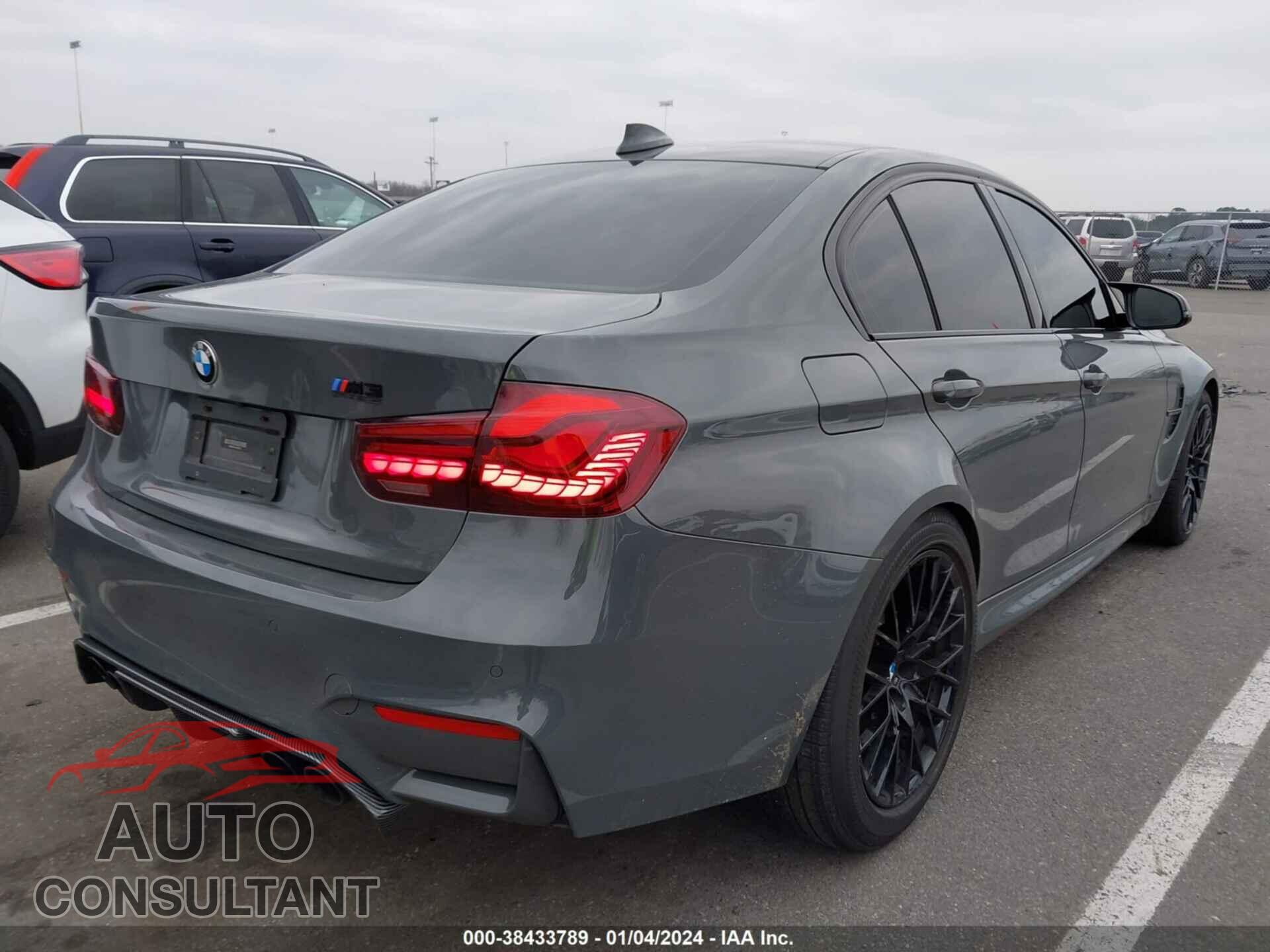 BMW M3 2018 - WBS8M9C54J5K99251