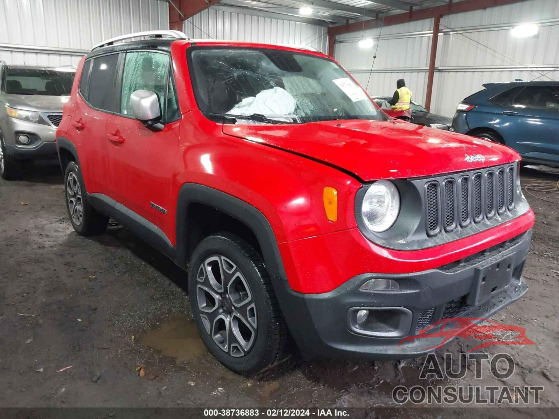 JEEP RENEGADE 2016 - ZACCJBDT0GPC66794