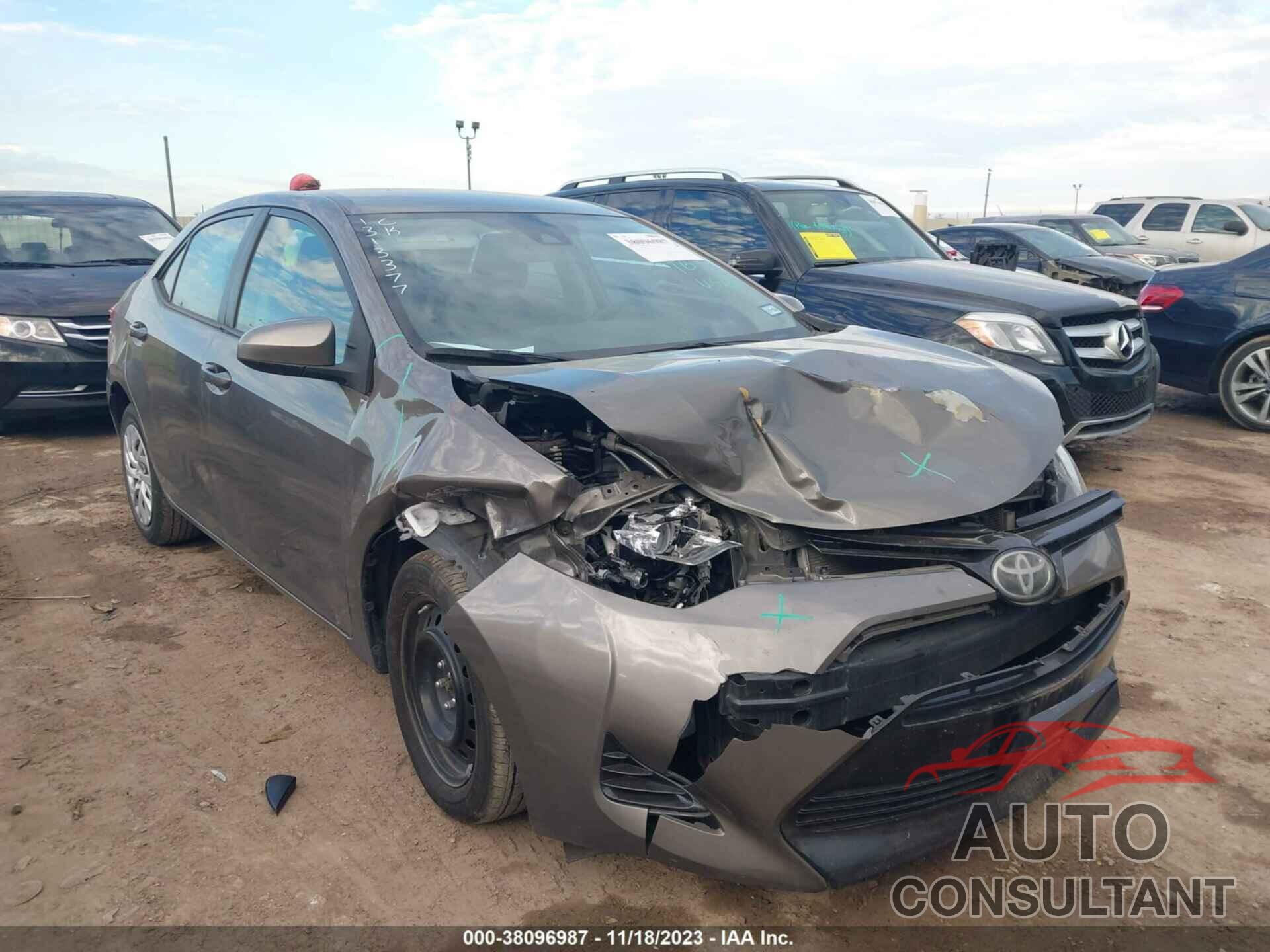 TOYOTA COROLLA 2017 - 2T1BURHE3HC796858