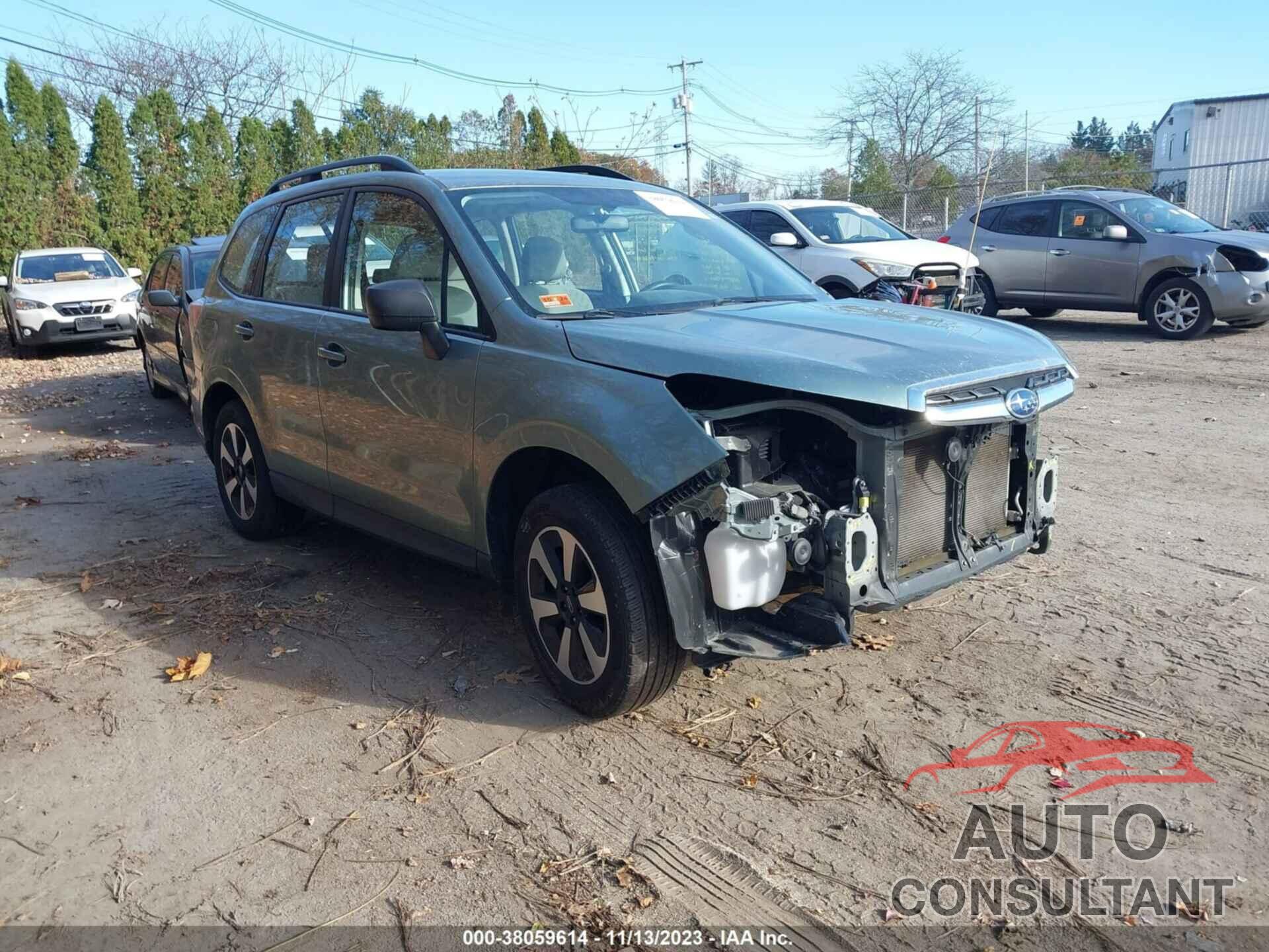 SUBARU FORESTER 2018 - JF2SJABC8JH617511
