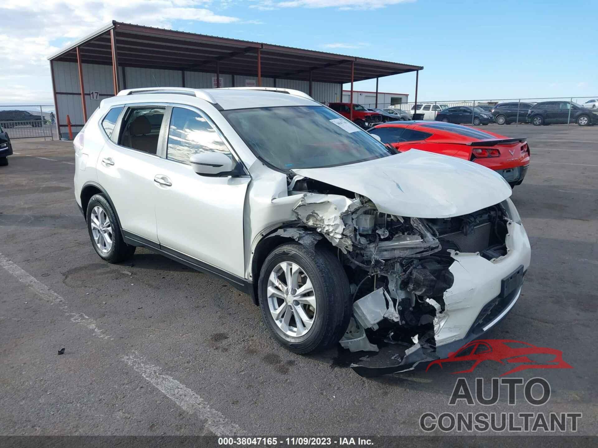 NISSAN ROGUE 2016 - KNMAT2MT1GP599455