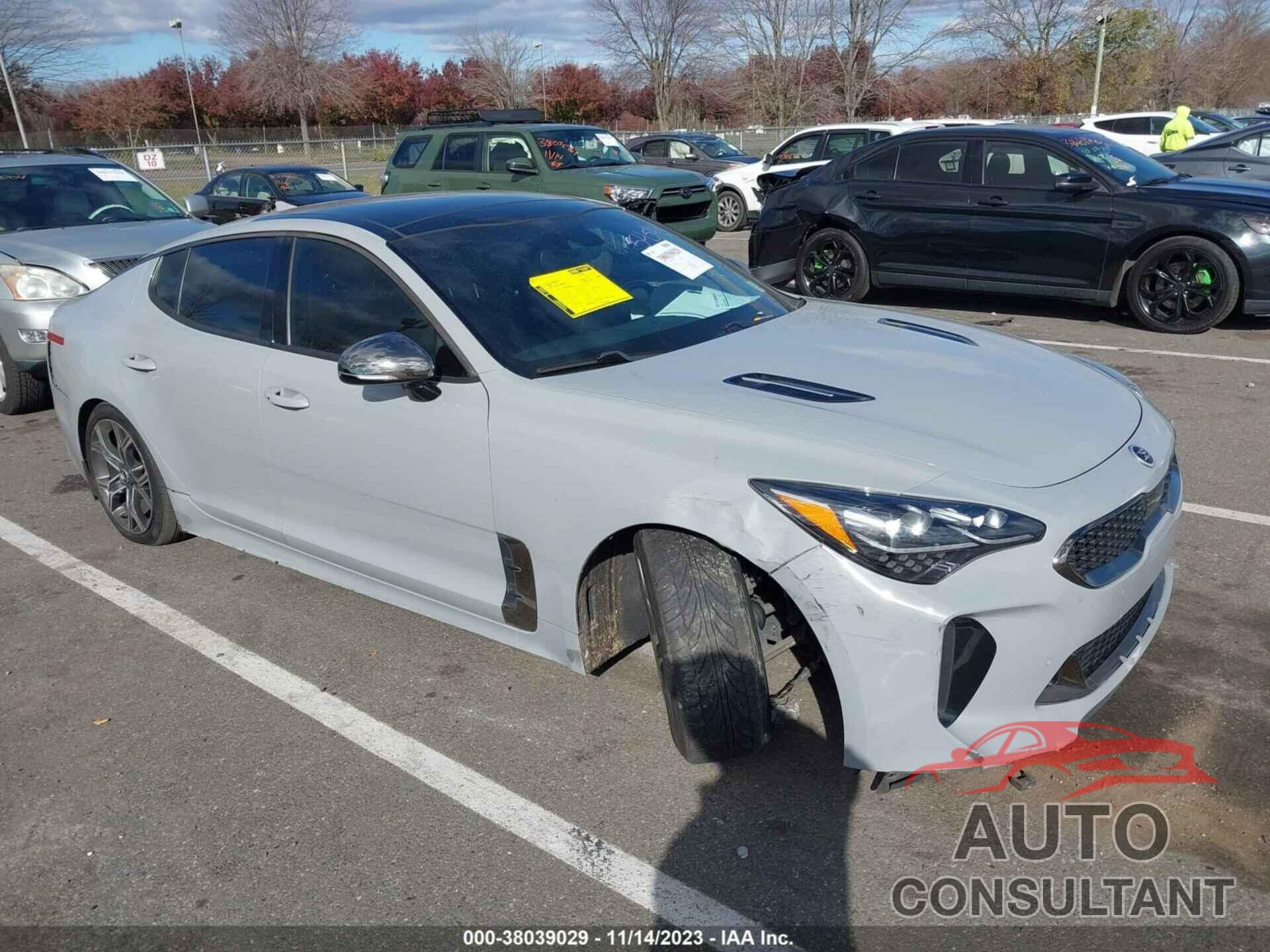 KIA STINGER 2018 - KNAE45LC4J6025153