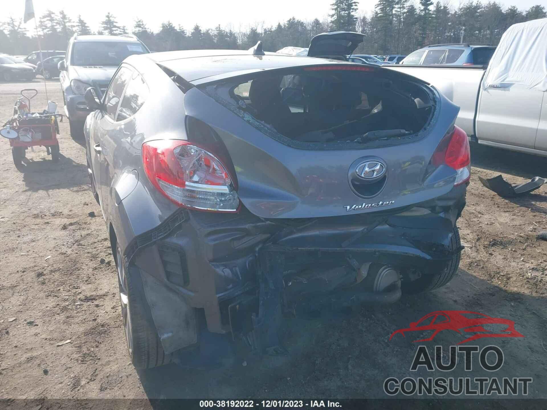 HYUNDAI VELOSTER 2017 - KMHTC6AD3HU311852