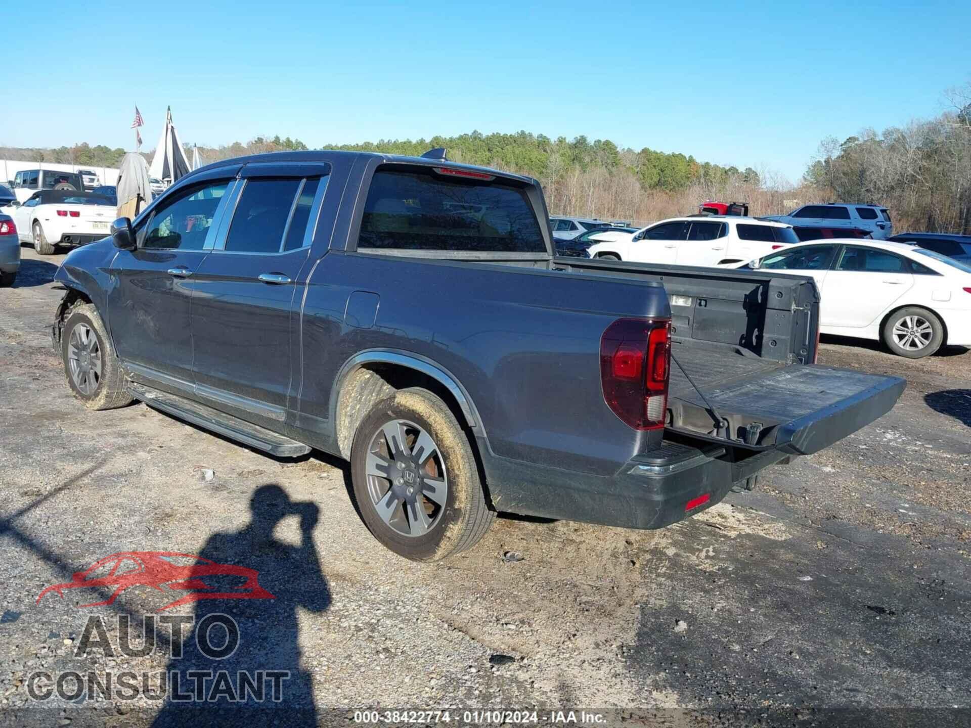 HONDA RIDGELINE 2017 - 5FPYK2F57HB003090