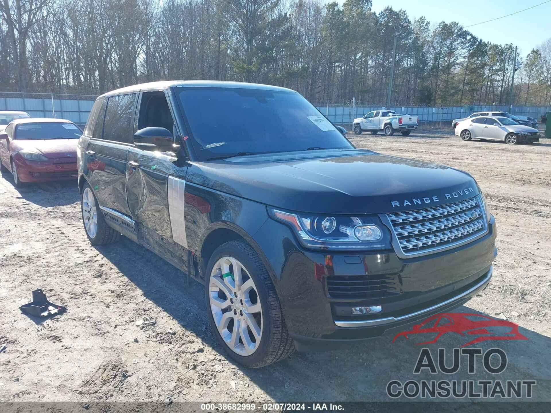 LAND ROVER RANGE ROVER 2016 - SALGS3EF0GA252691