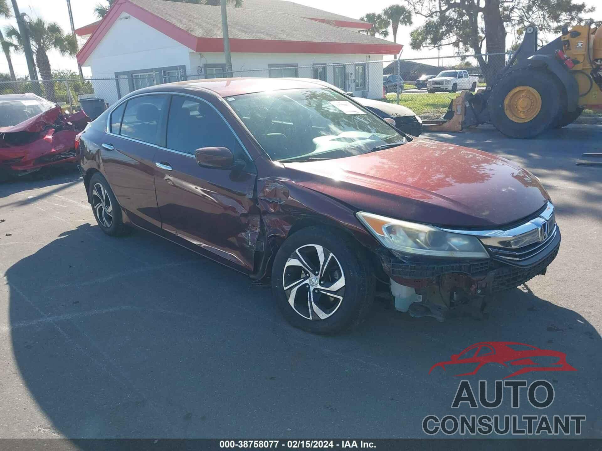 HONDA ACCORD 2016 - 1HGCR2F37GA025743