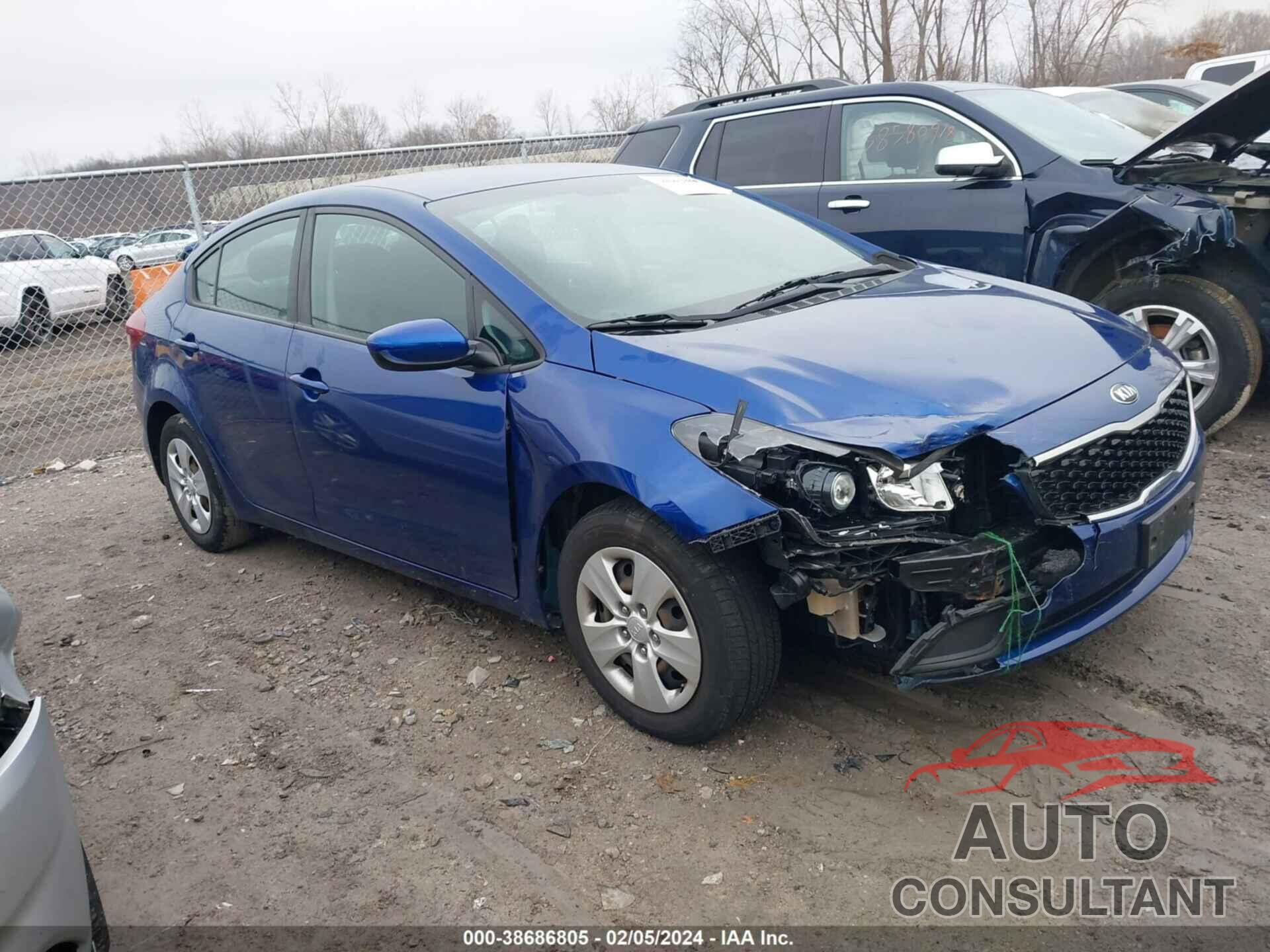 KIA FORTE 2018 - 3KPFK4A77JE170582