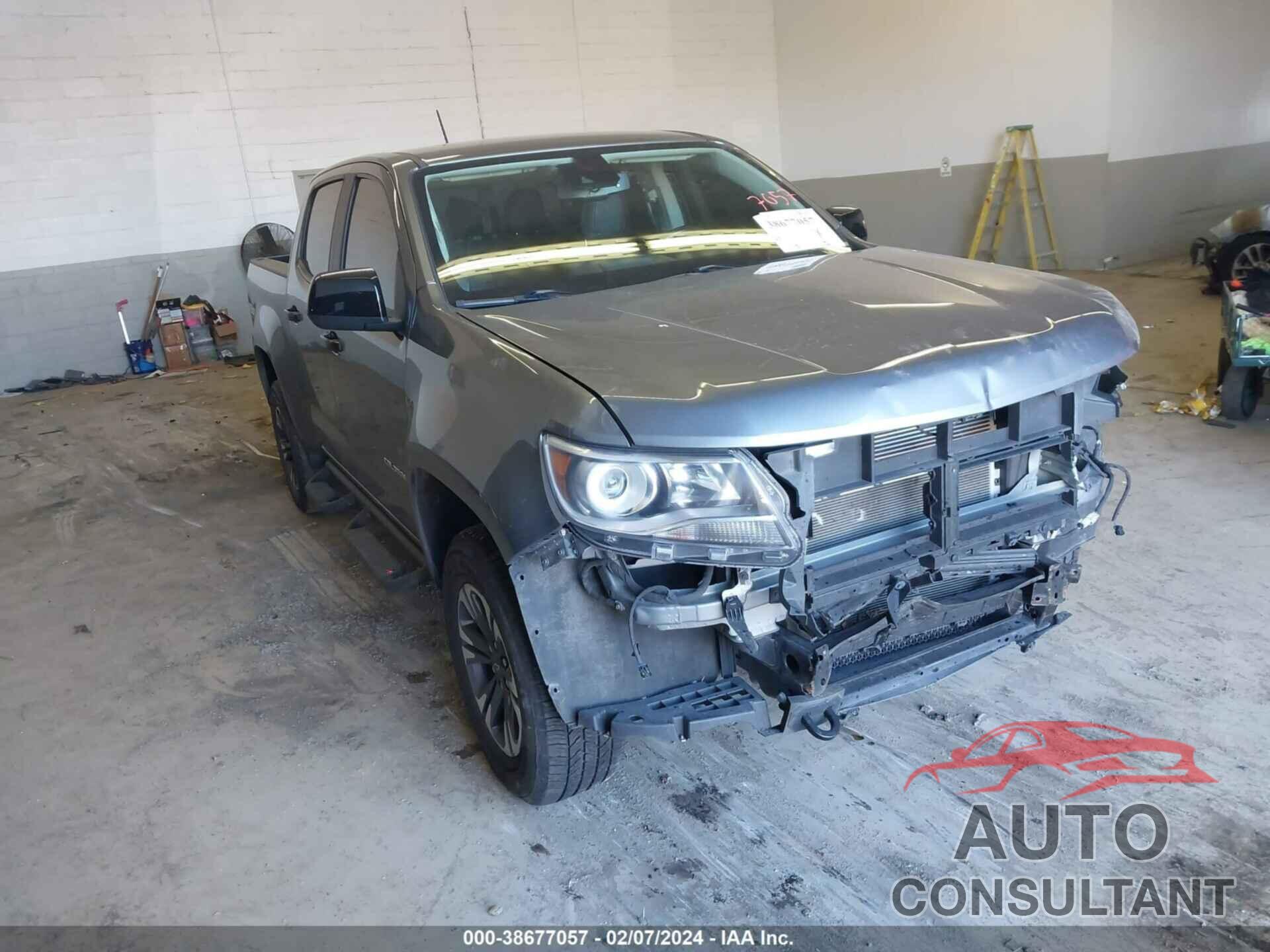 CHEVROLET COLORADO 2021 - 1GCGTDEN6M1122220