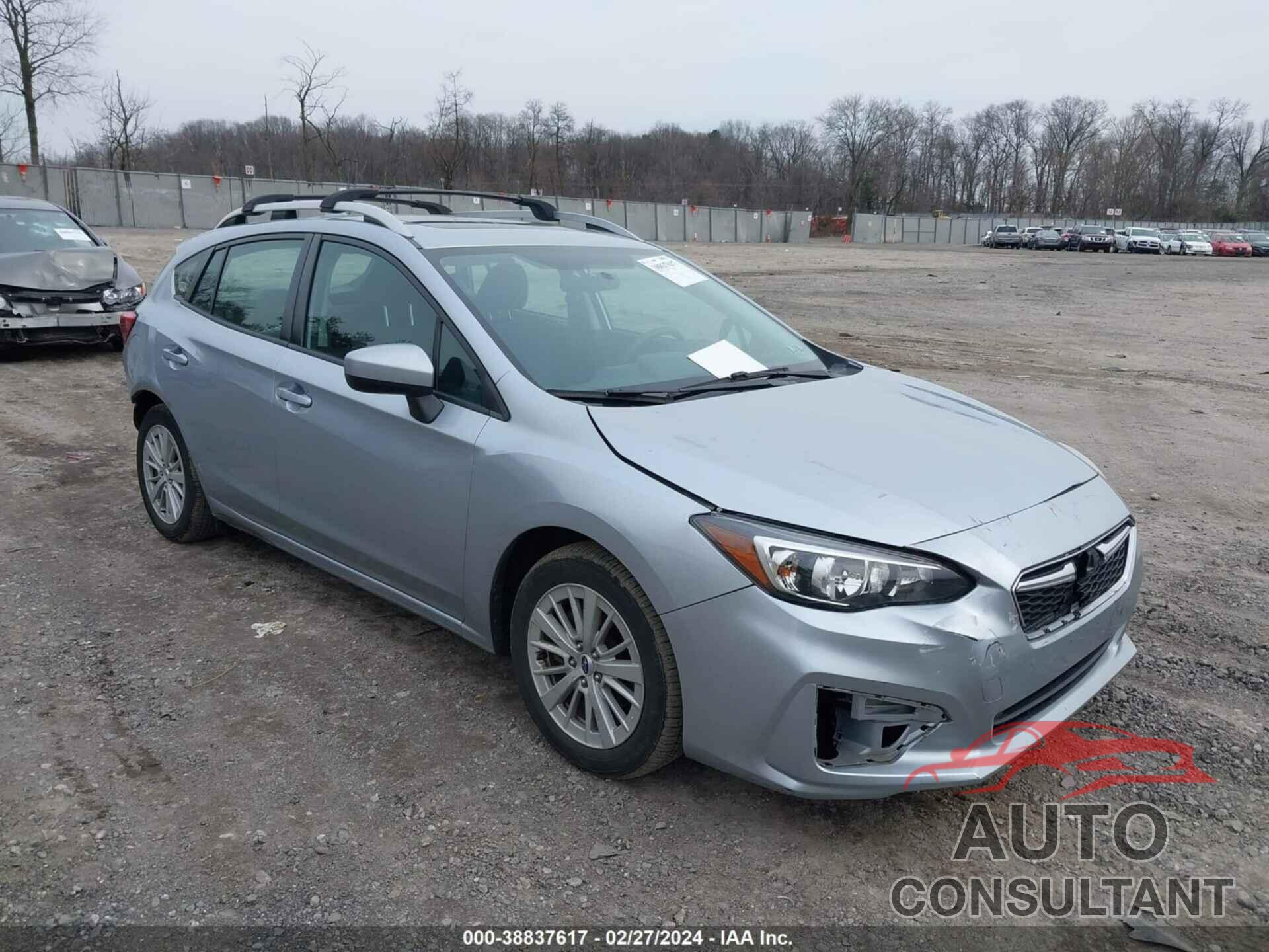 SUBARU IMPREZA 2018 - 4S3GTAB61J3704799