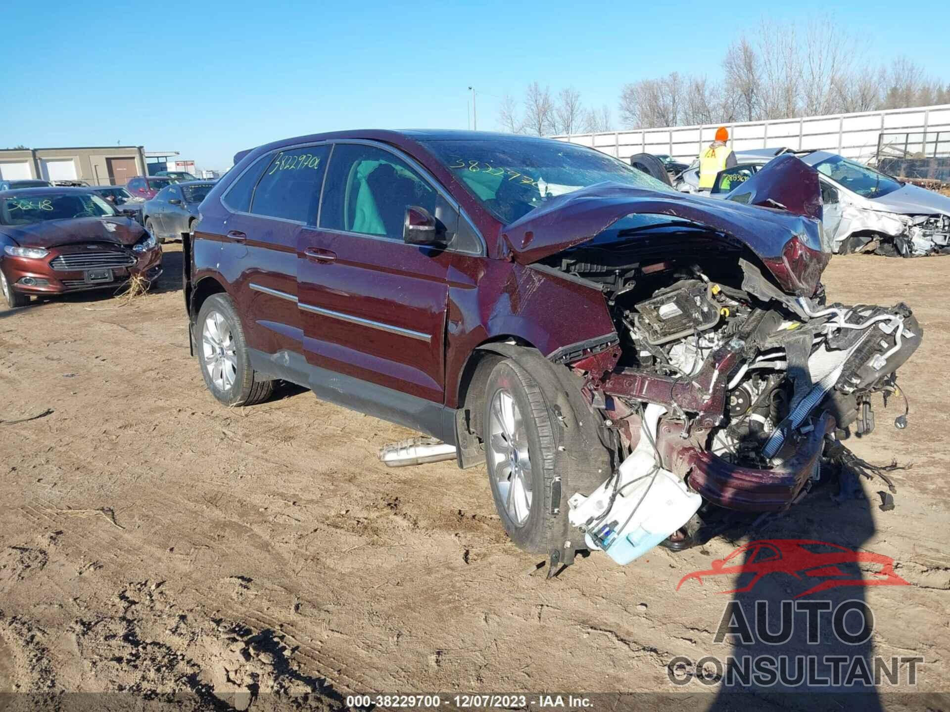 FORD EDGE 2022 - 2FMPK4K96NBA77436