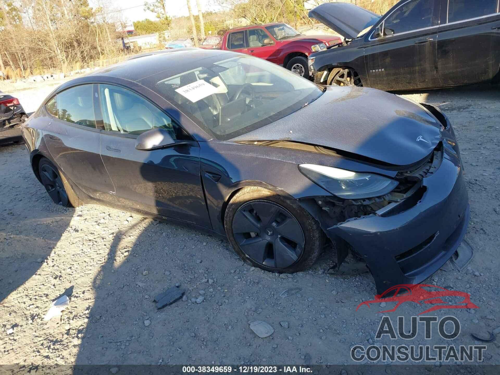 TESLA MODEL 3 2022 - 5YJ3E1EB2NF124374