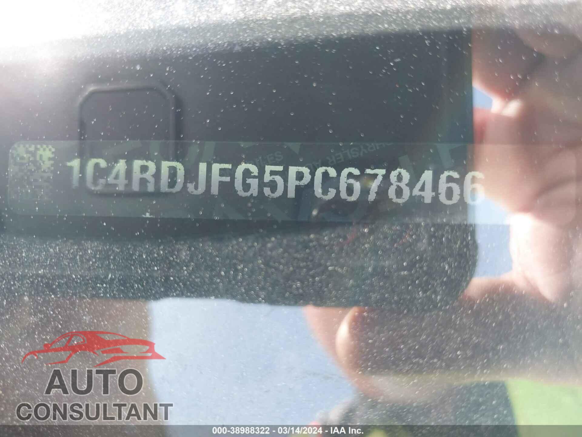 DODGE DURANGO 2023 - 1C4RDJFG5PC678466