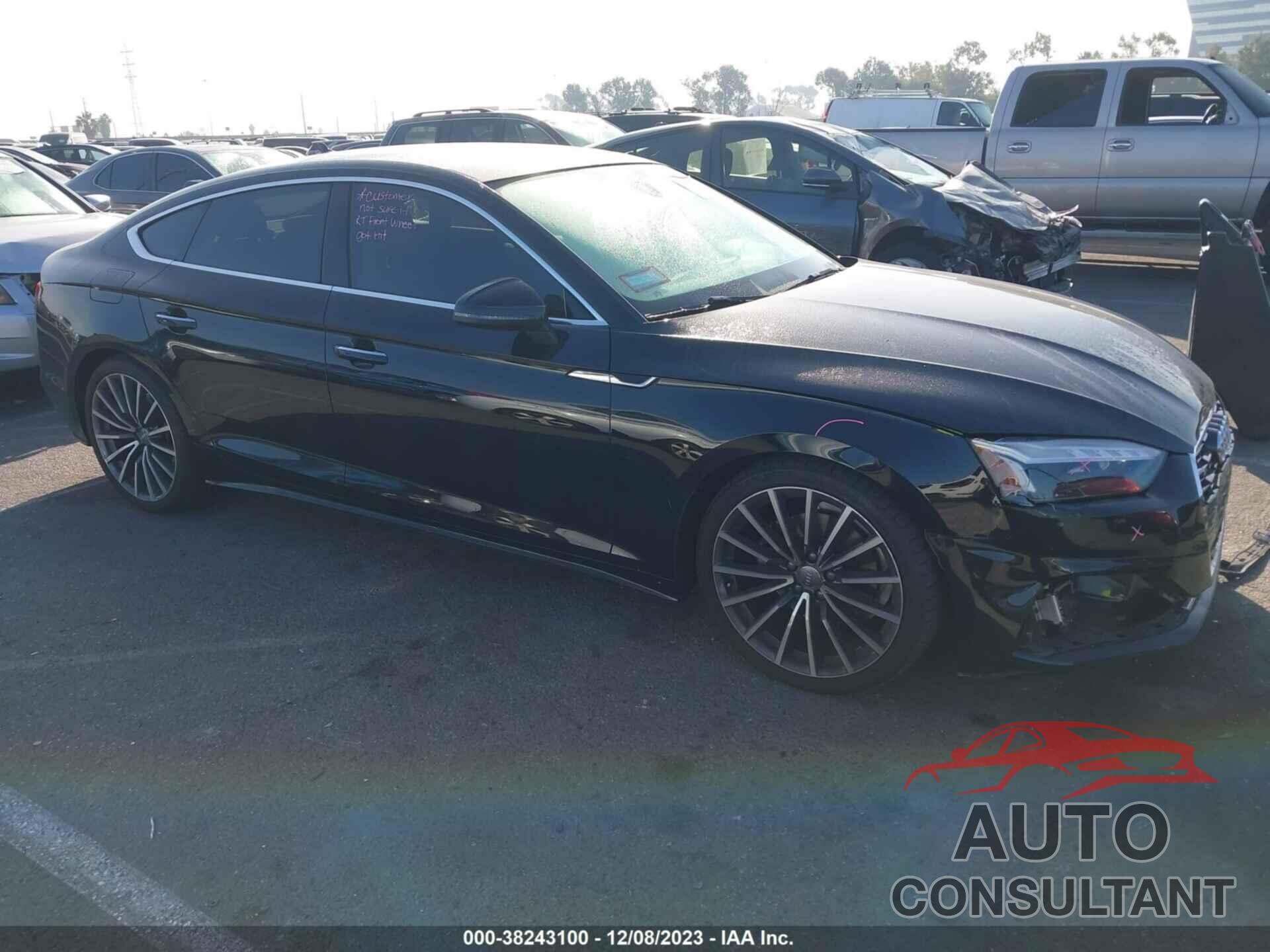 AUDI A5 SPORTBACK 2021 - WAUCBCF53MA013415