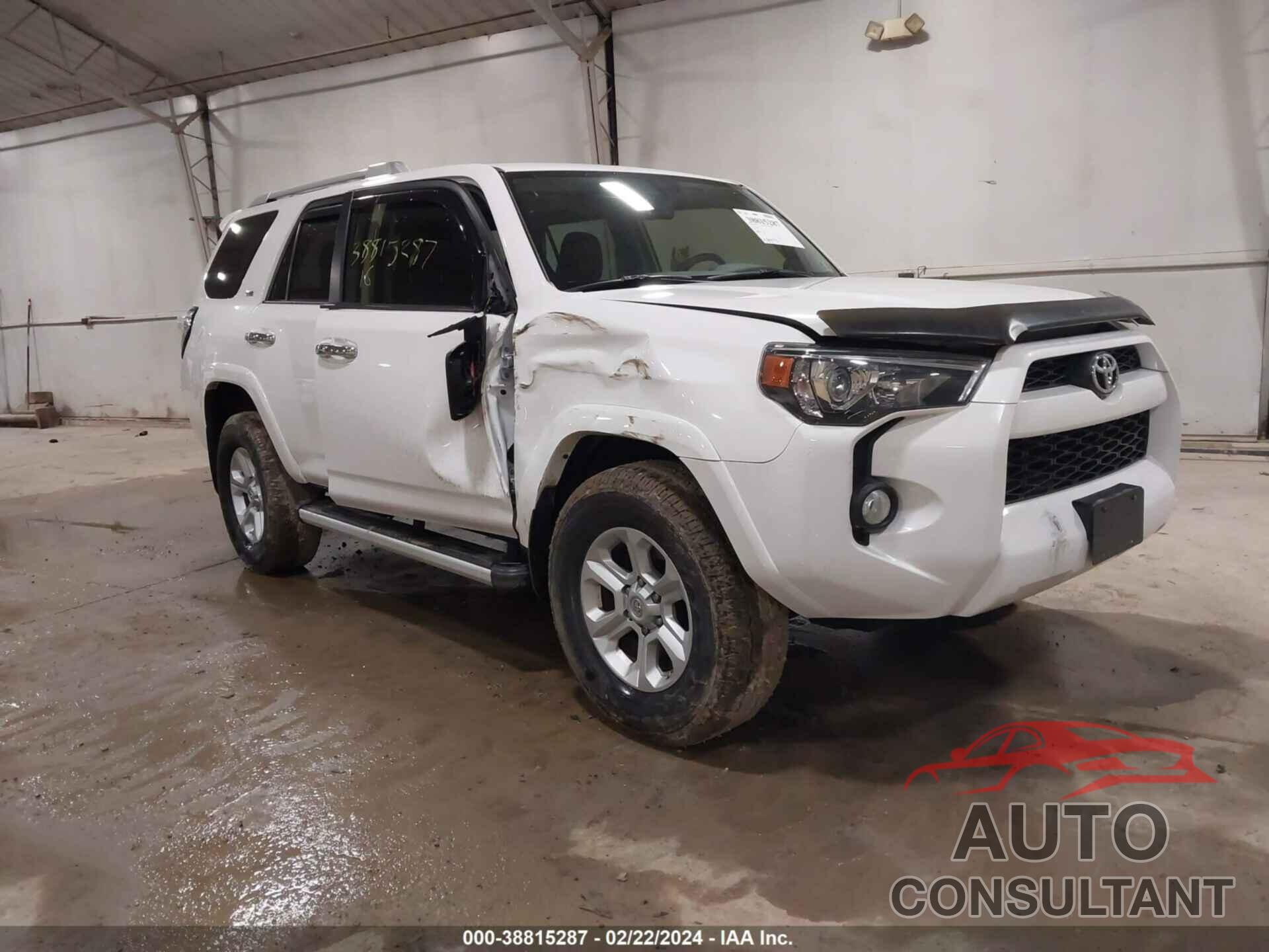 TOYOTA 4RUNNER 2016 - JTEBU5JR0G5293379