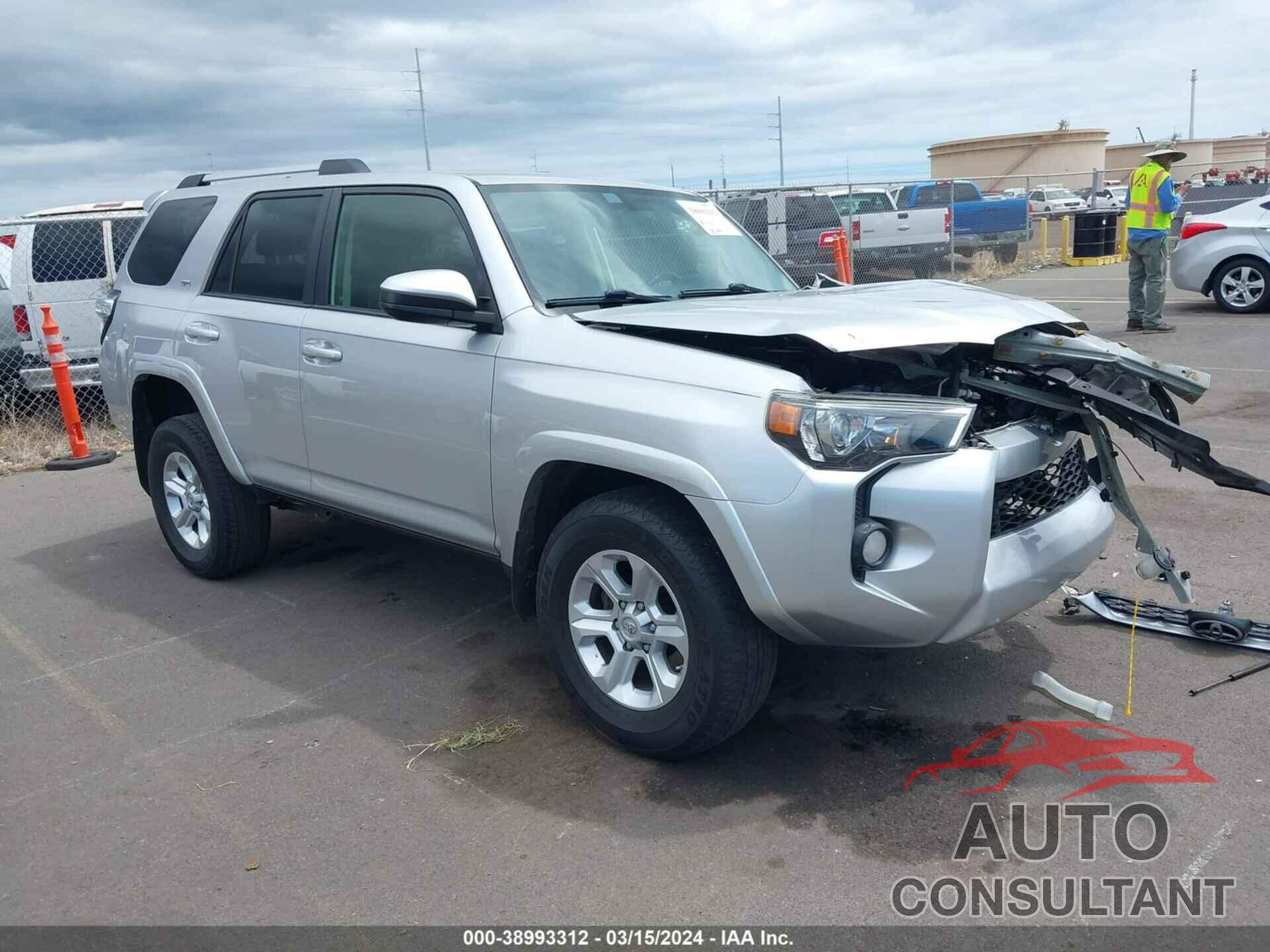 TOYOTA 4RUNNER 2019 - JTEZU5JR4K5200760