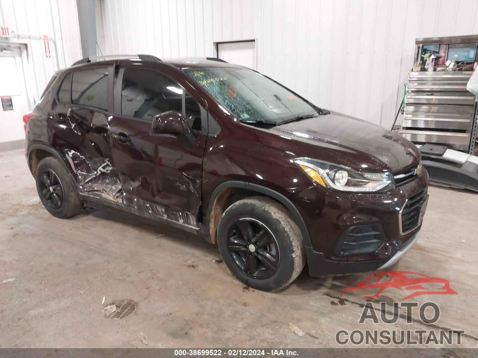 CHEVROLET TRAX 2021 - KL7CJPSB2MB308084