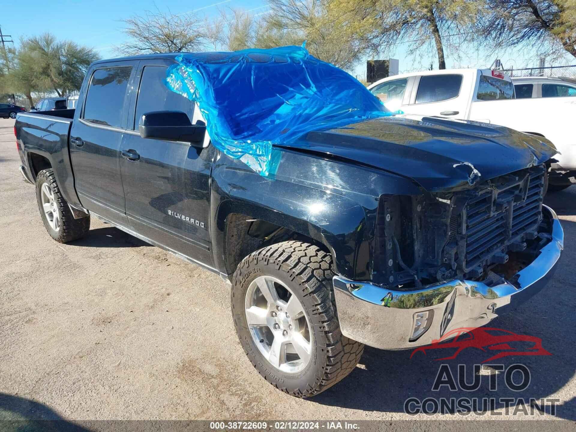 CHEVROLET SILVERADO 1500 2017 - 3GCPCREC2HG196740