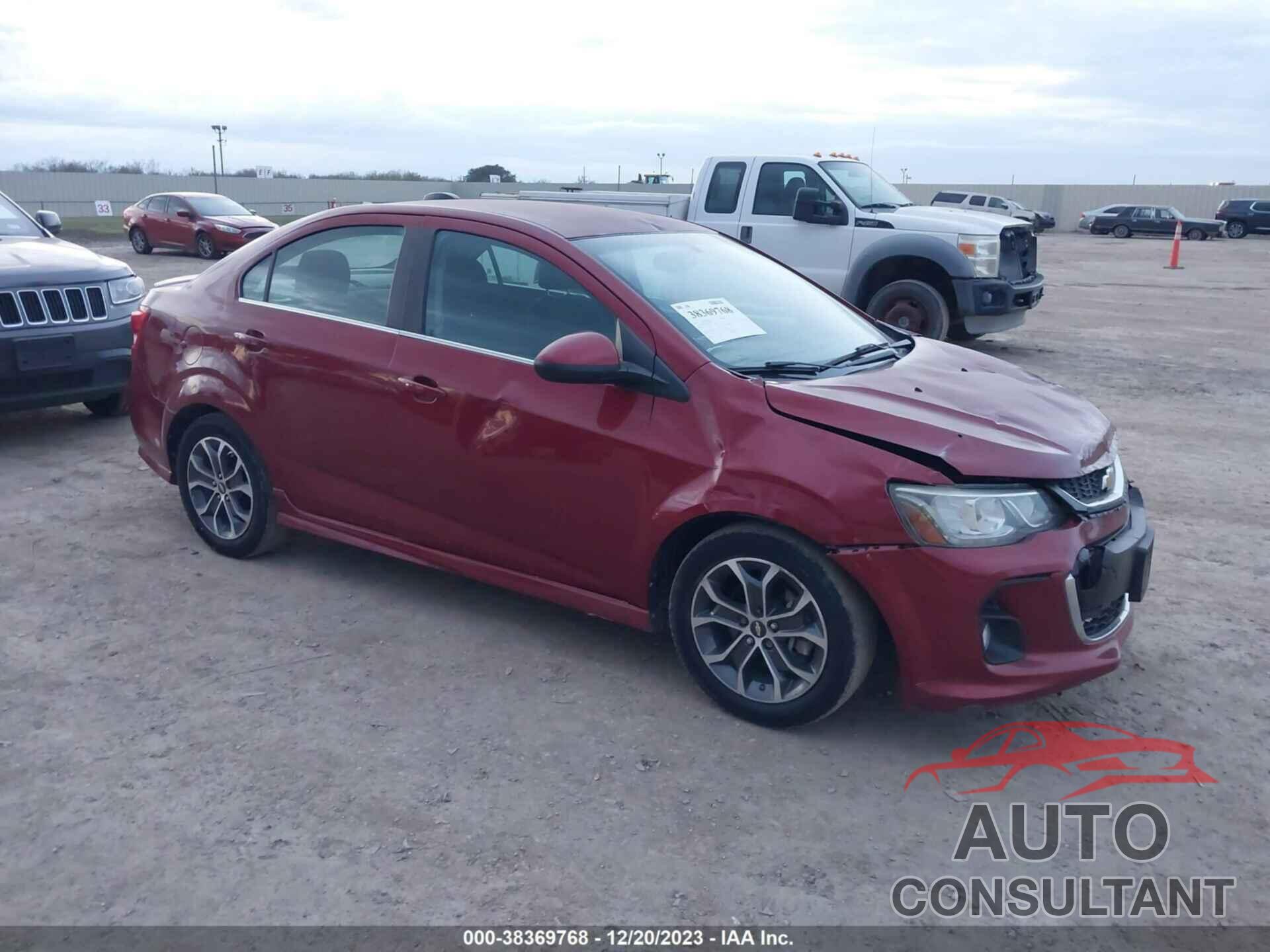 CHEVROLET SONIC 2017 - 1G1JD5SH4H4114394