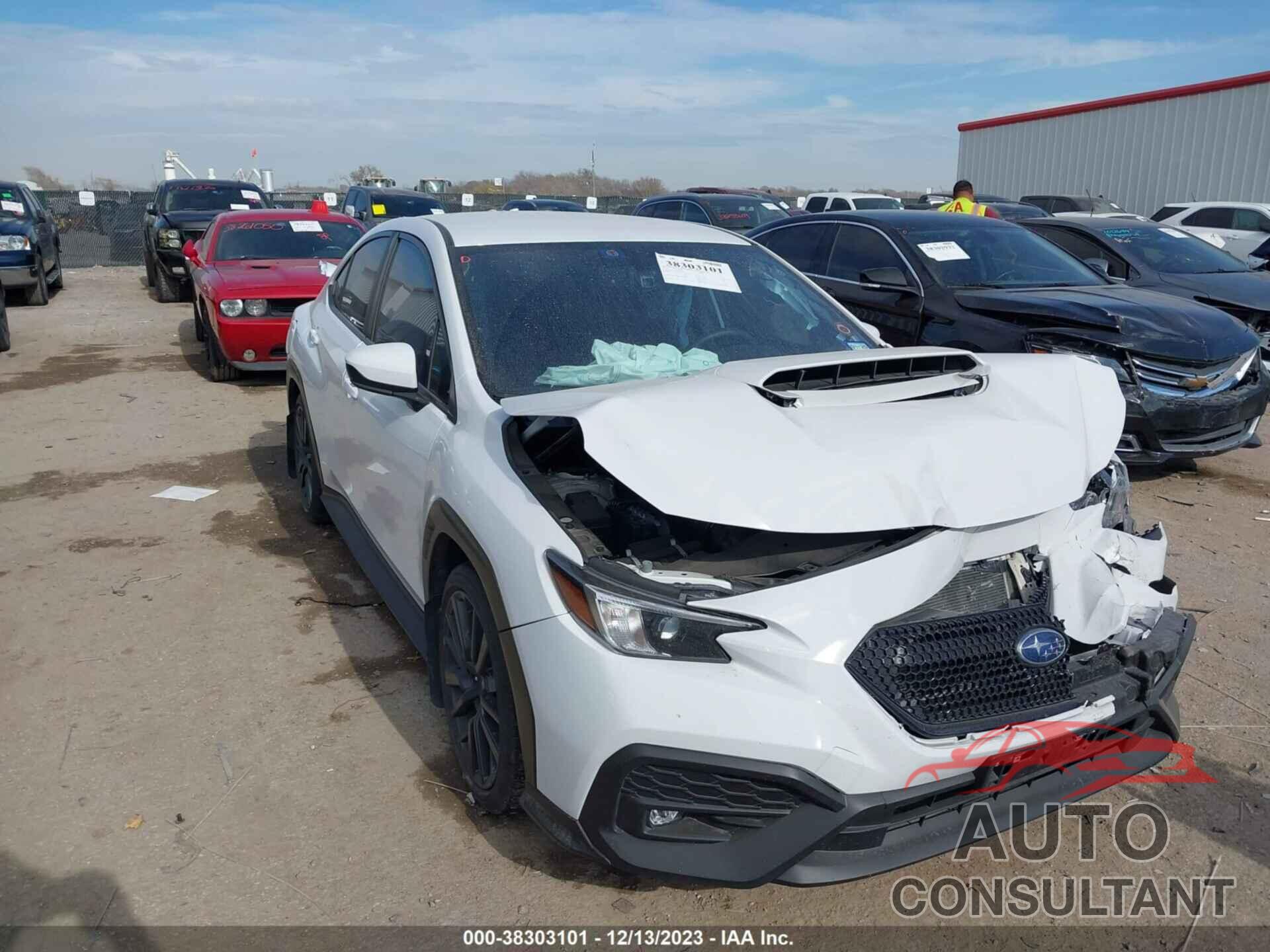 SUBARU WRX 2022 - JF1VBAF60N9027239