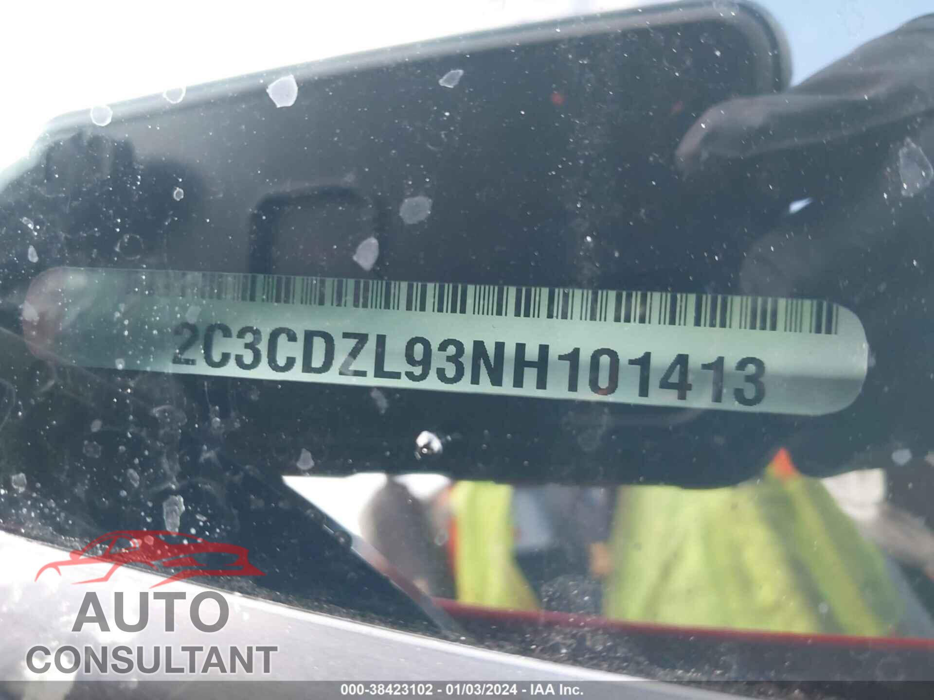 DODGE CHALLENGER 2022 - 2C3CDZL93NH101413
