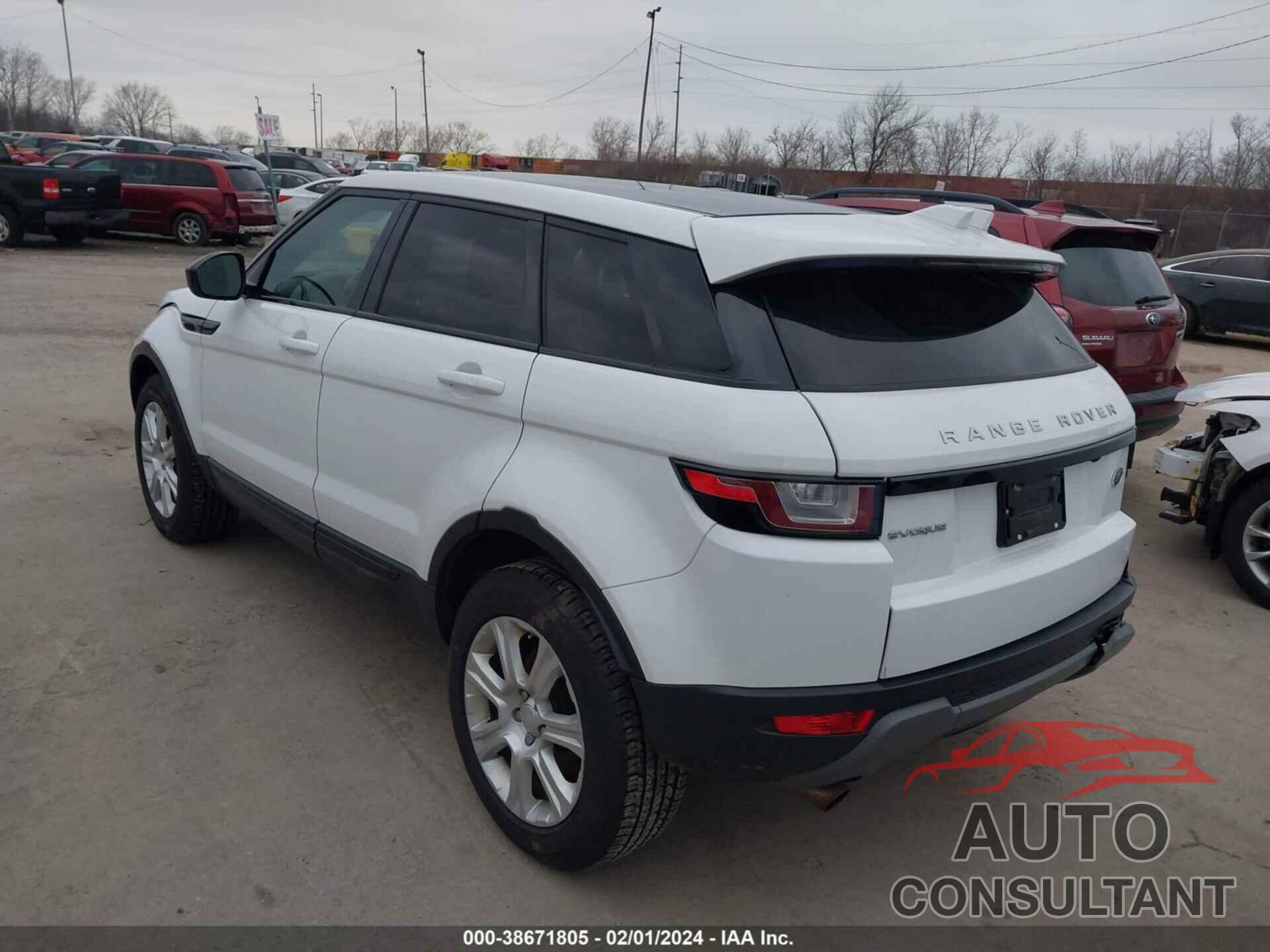 LAND ROVER RANGE ROVER EVOQUE 2016 - SALVP2BG1GH152137